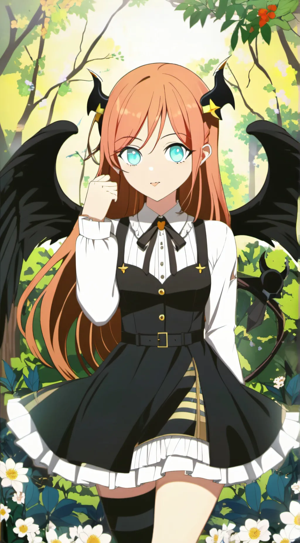 ai character: Angle  background