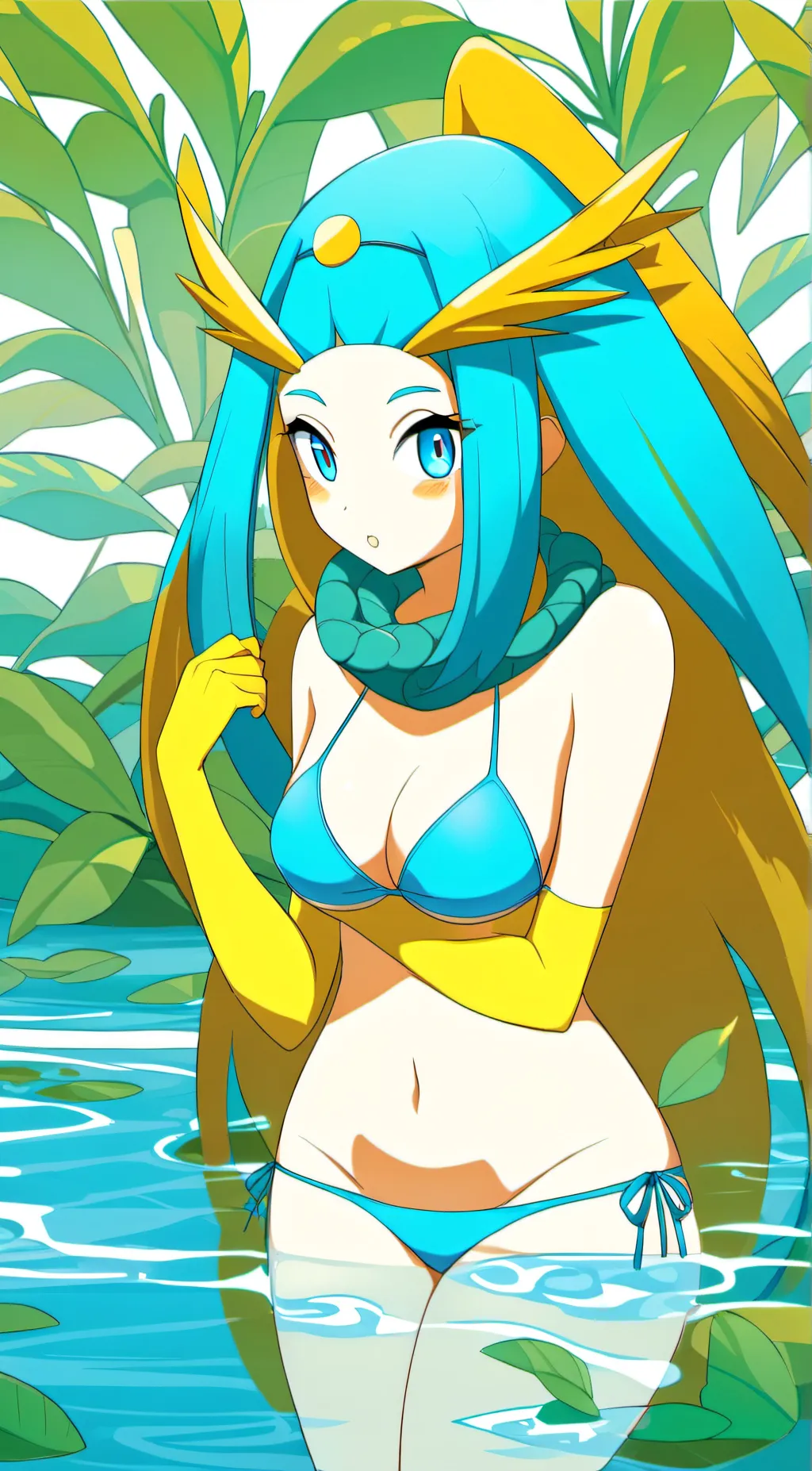 ai character: Lacey background