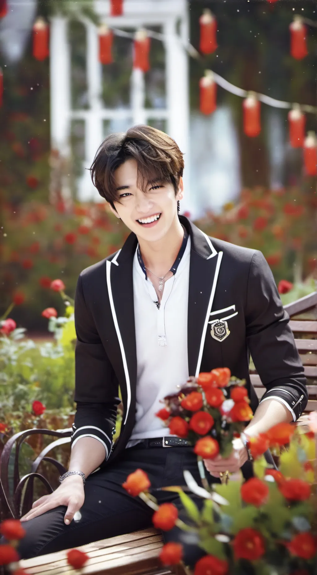 ai character: Park Mingi background