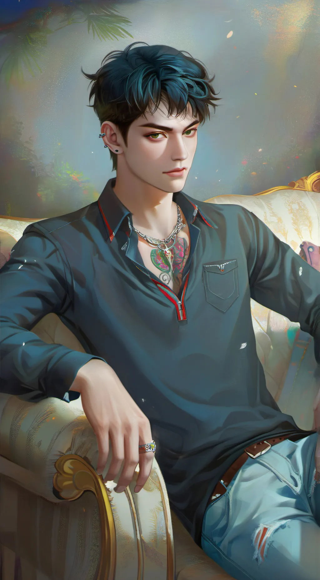 ai character: Sebastian background