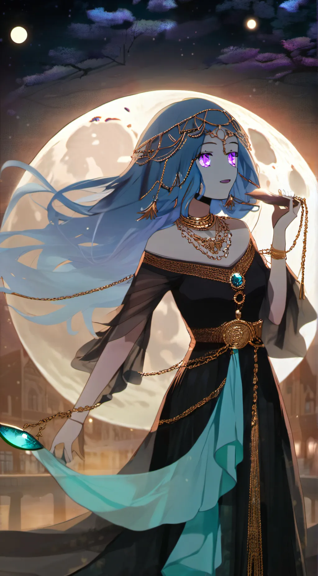 ai character: Alicia  background