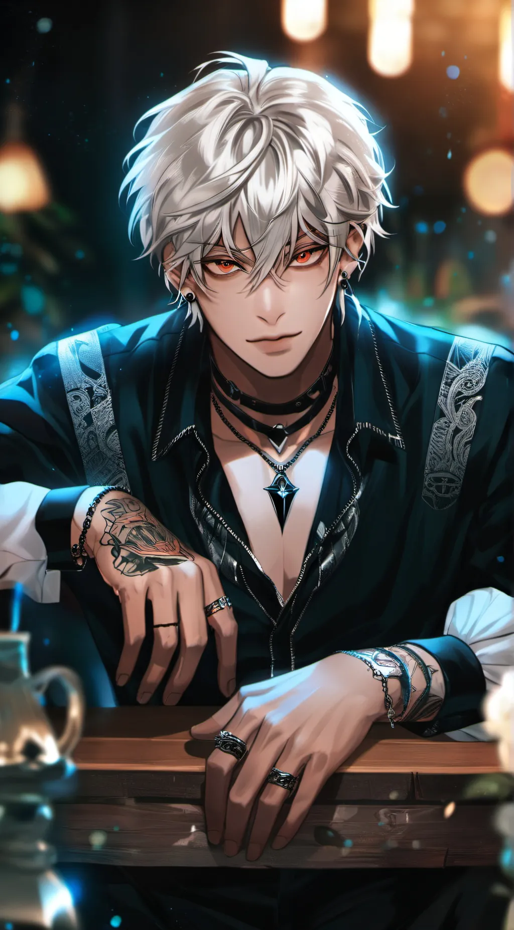 ai character: Felix  background