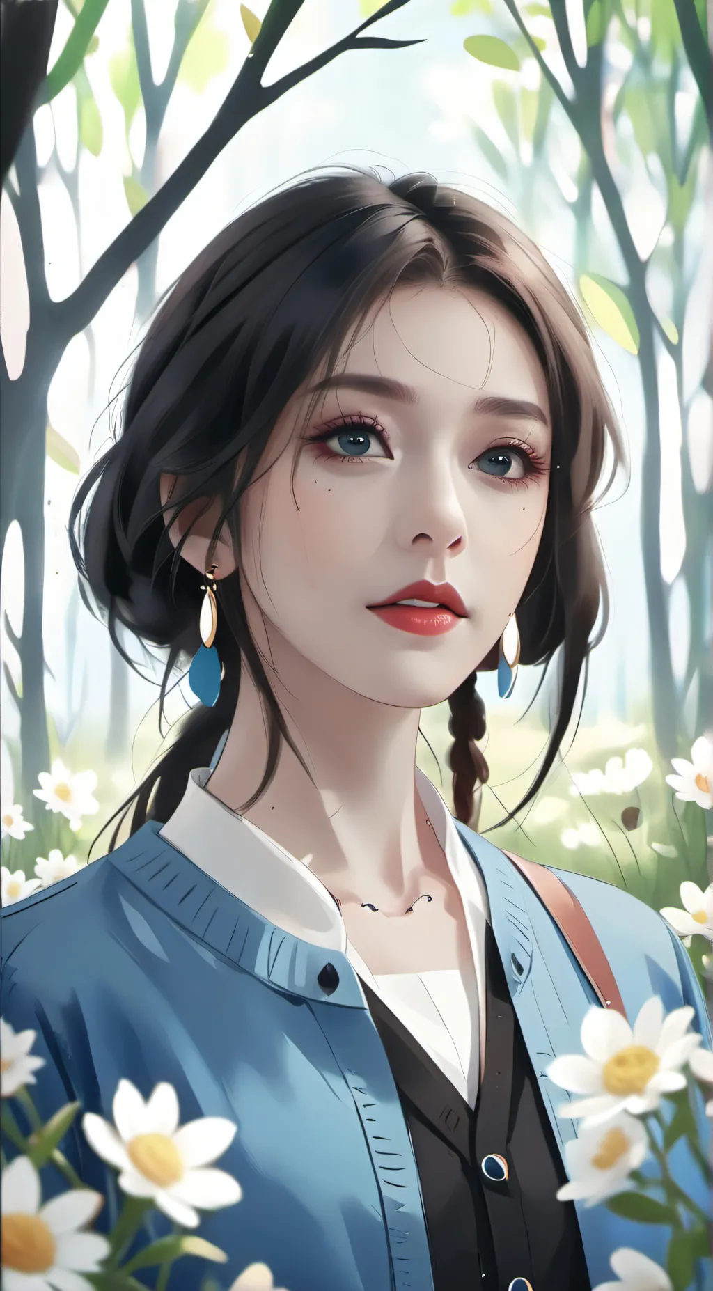 ai character: Amanda background