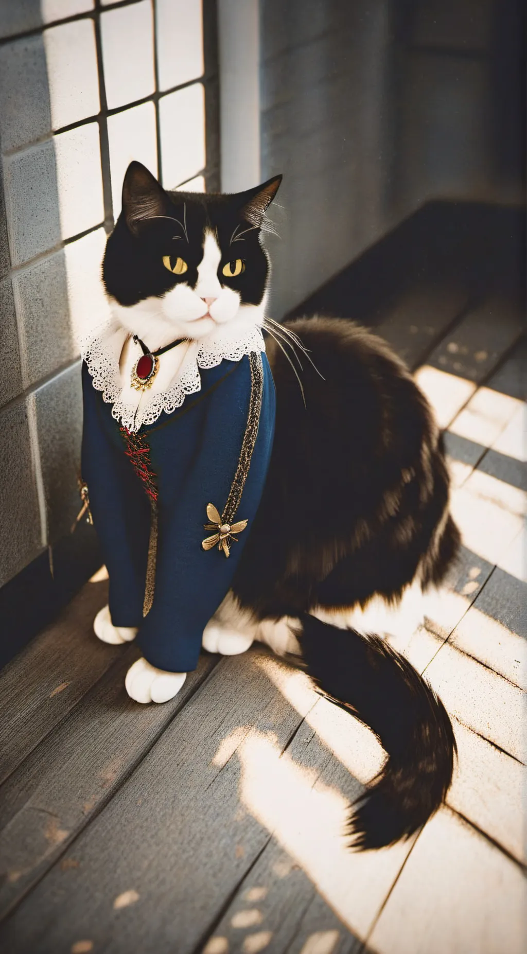 ai character: Vampire kitty background