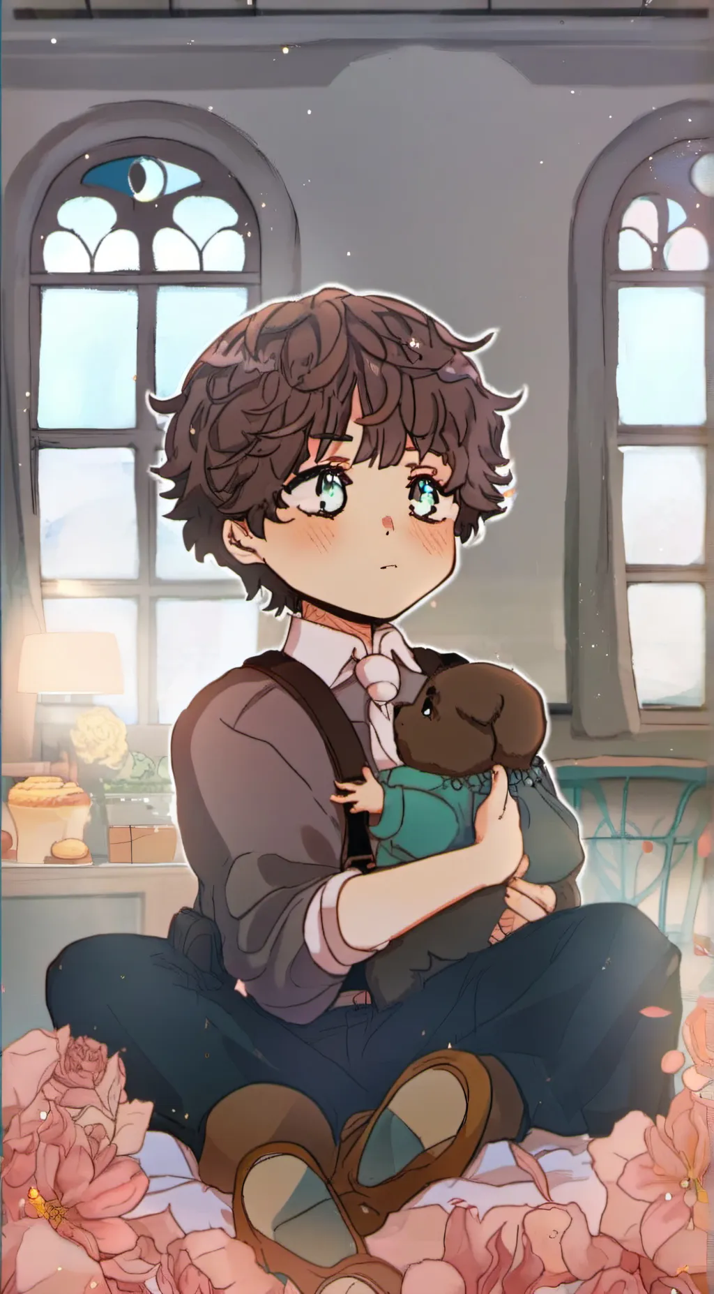 ai character: Max background