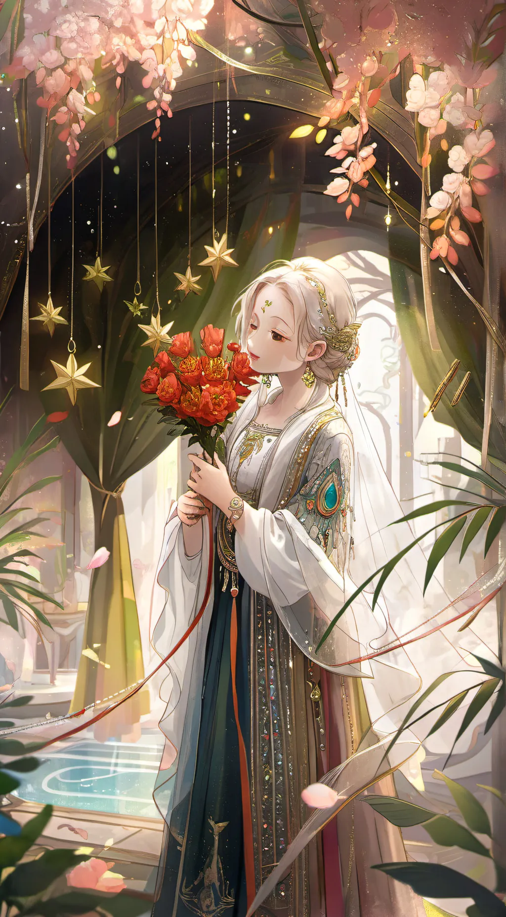 ai character: Sky background