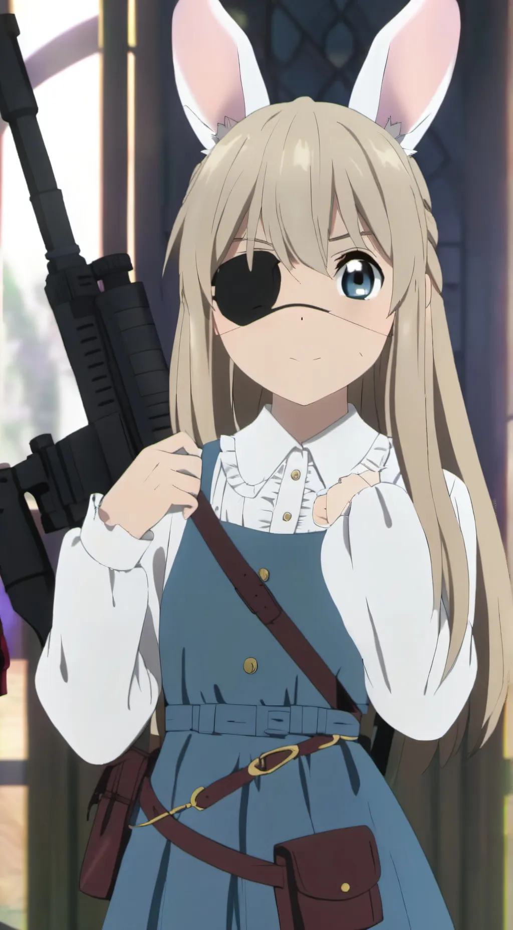 ai character: Bunny background