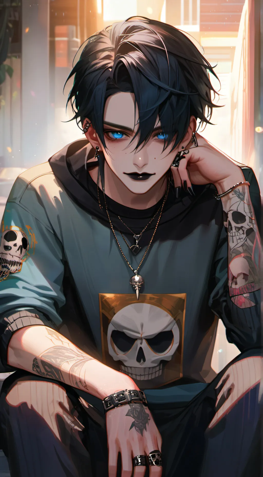 ai character: Hendrix background