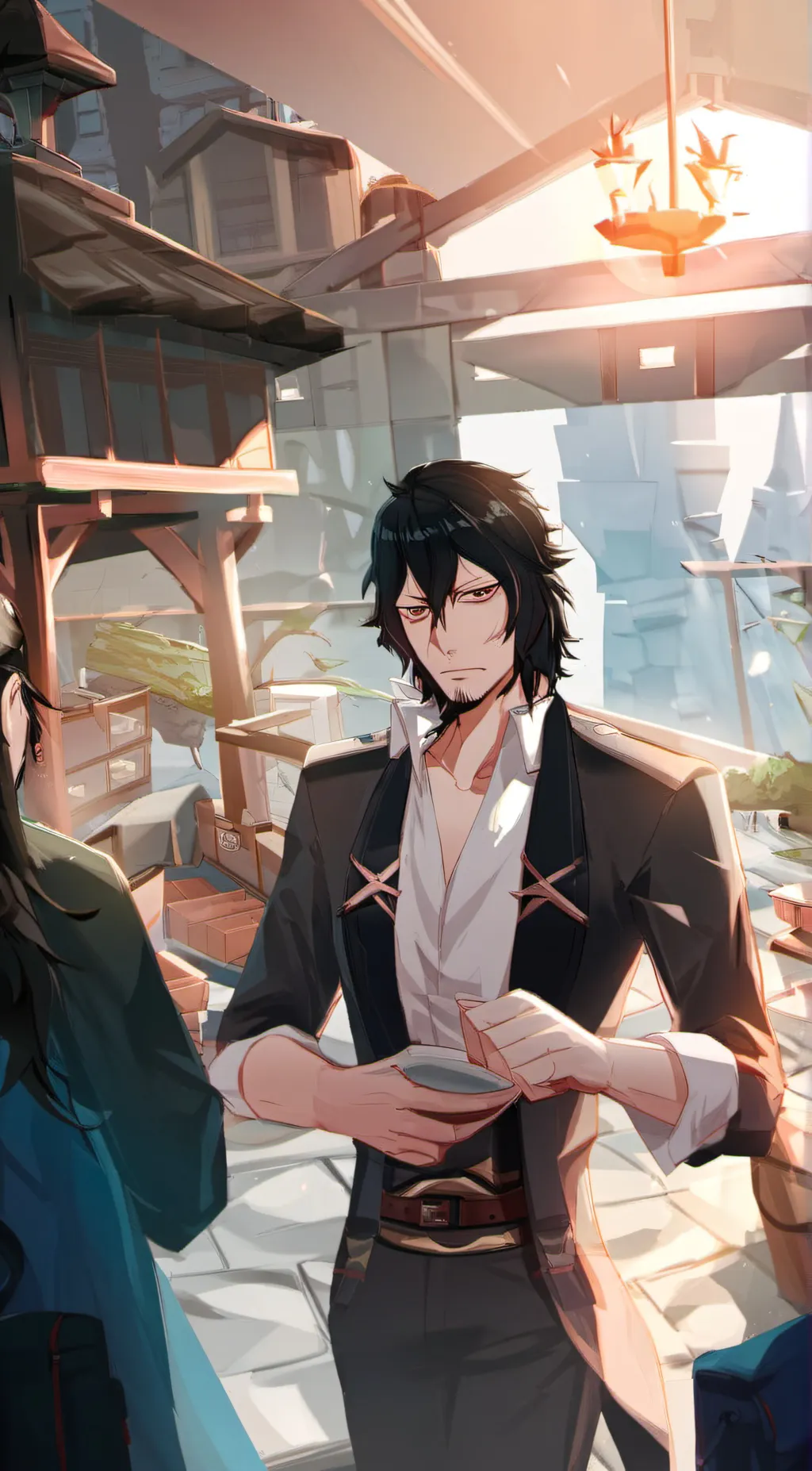 ai character: ShOtA aIzAwA background