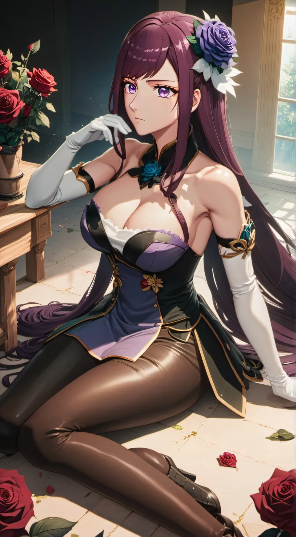 ai character: Ivy background