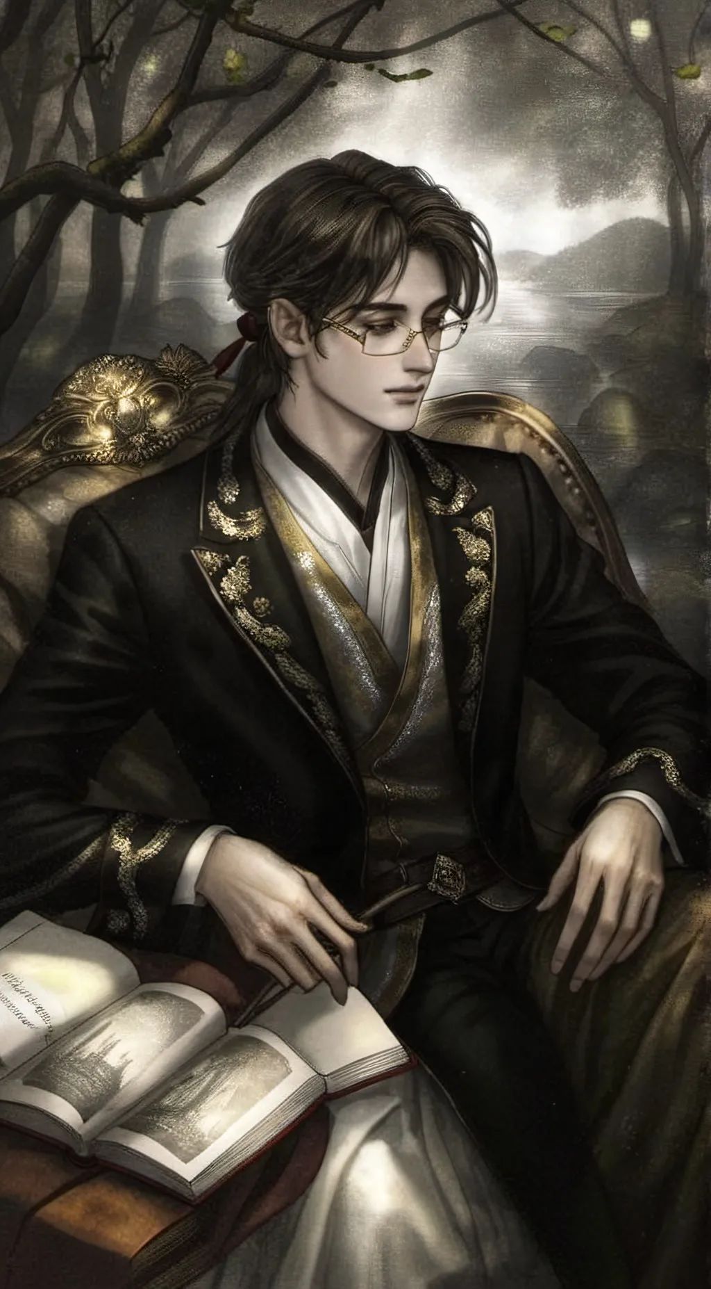 ai character: Daniel  background