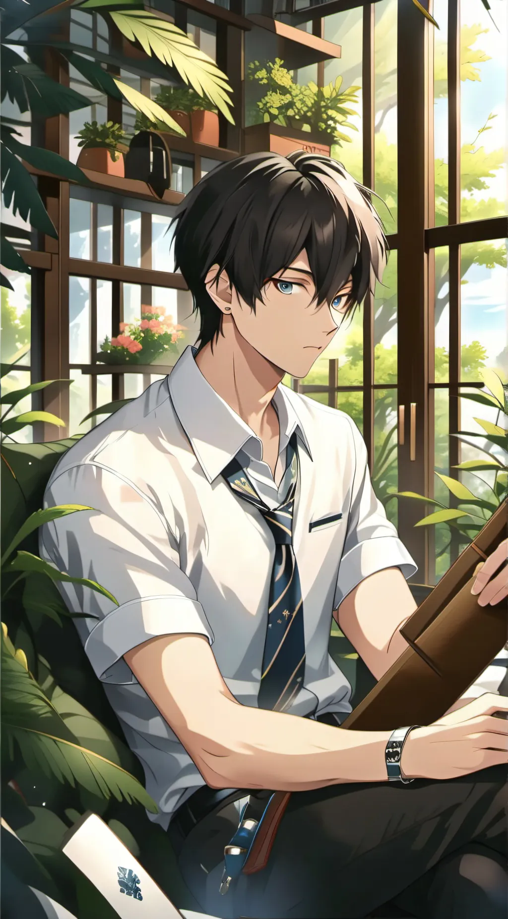 ai character: nick background