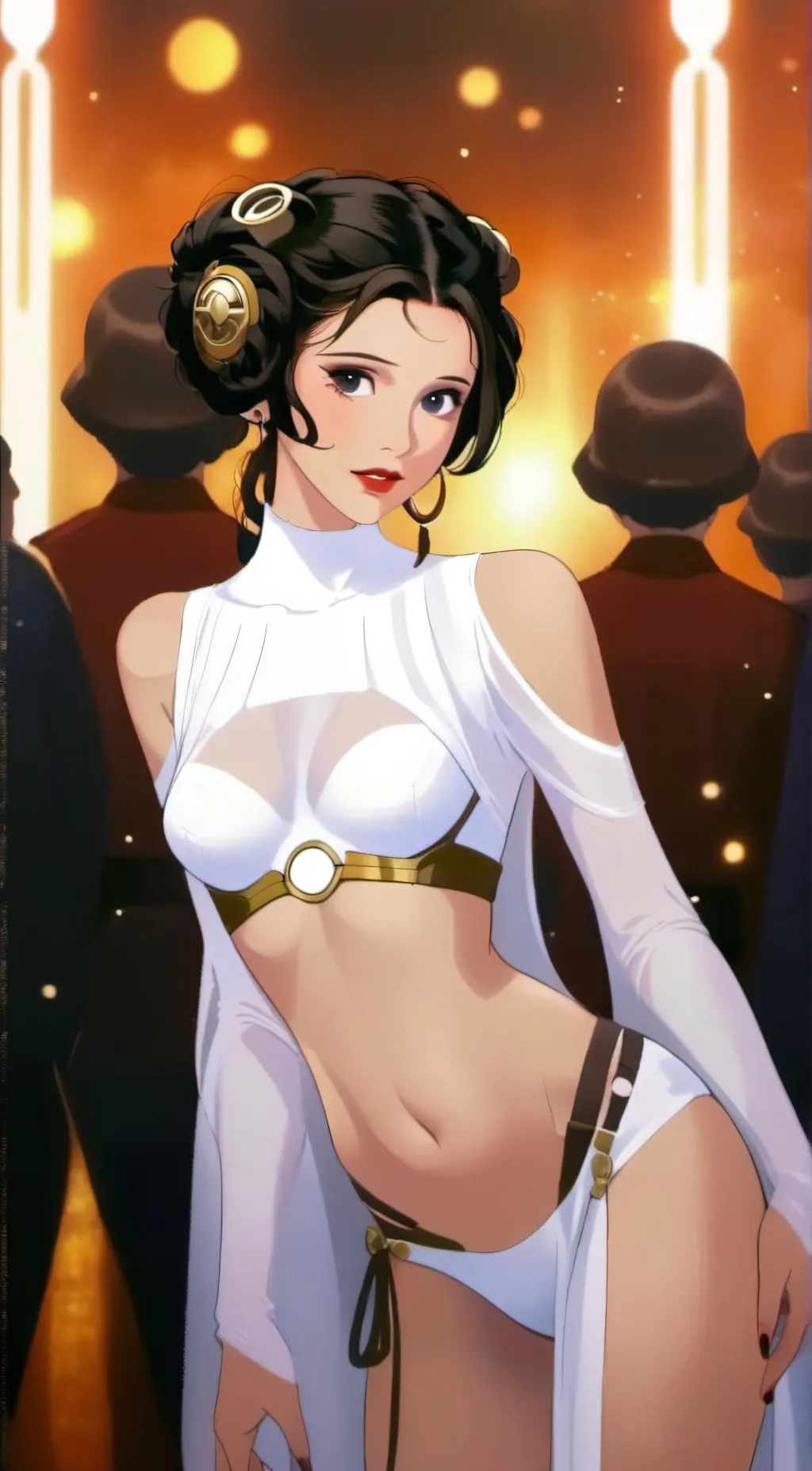 ai character: Leia background
