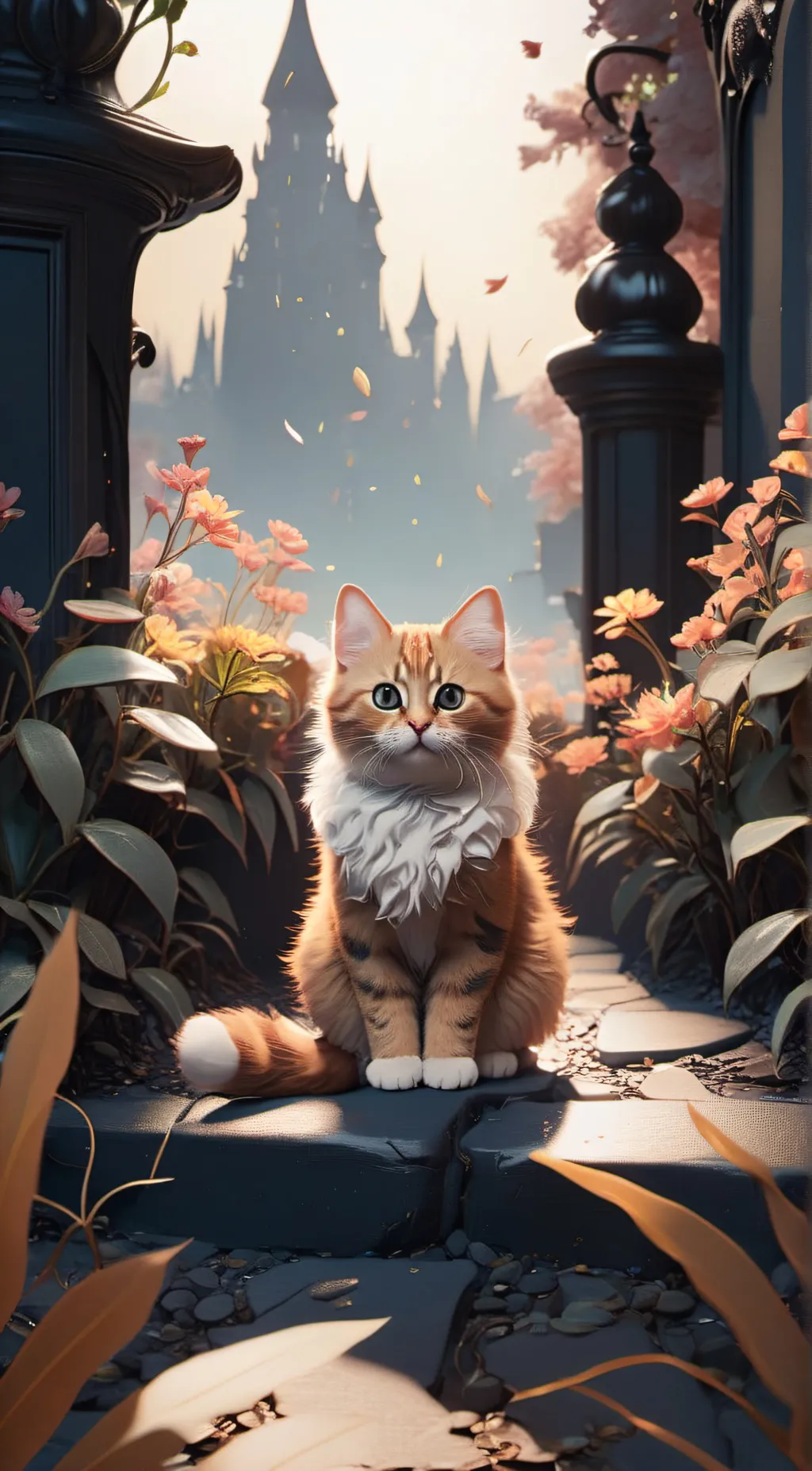 ai character: Ginger background