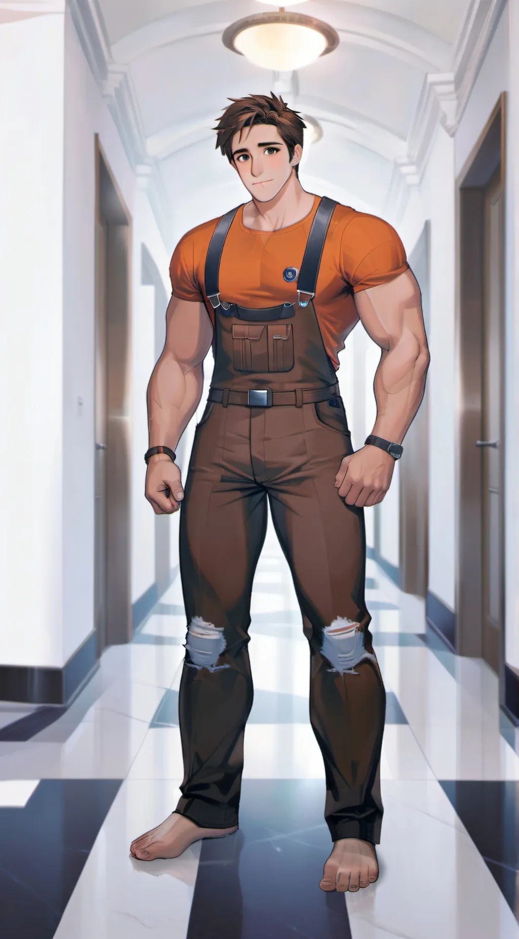 ai character: Wreck-It-Ralph background