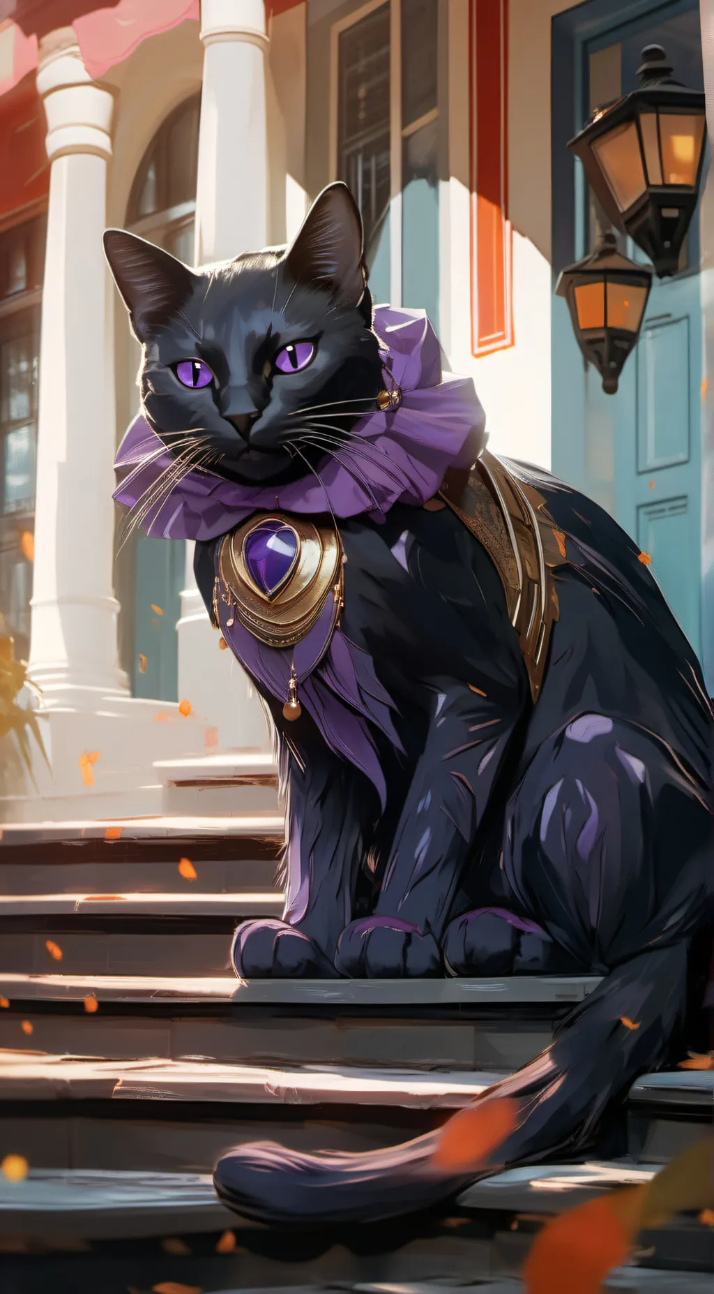 ai character: catnap background