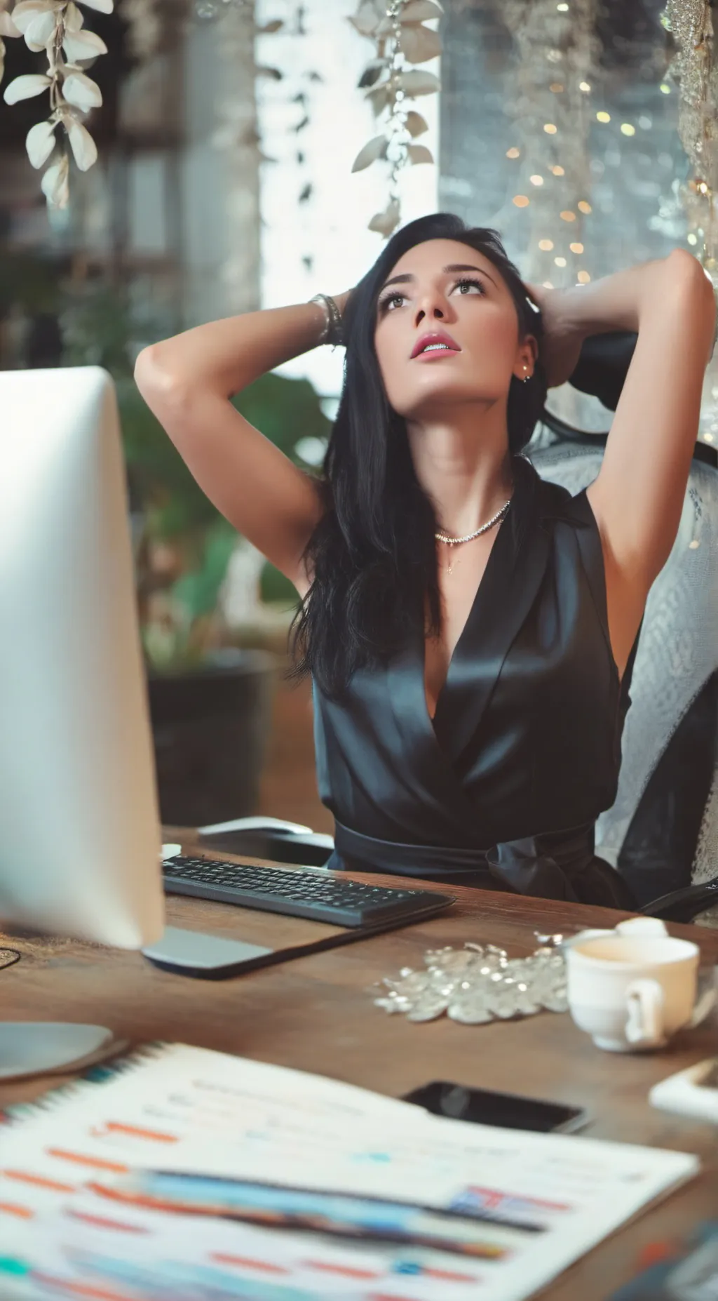 ai character: Maria background