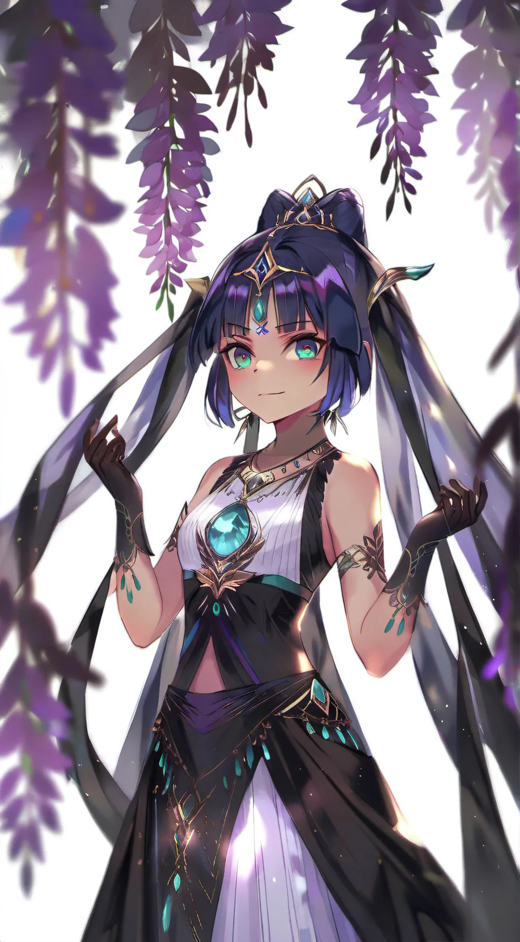 ai character: Lily  background