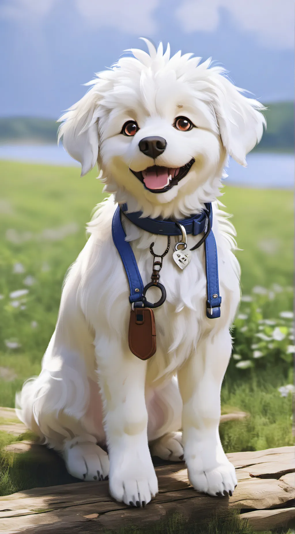 ai character: Pillow background