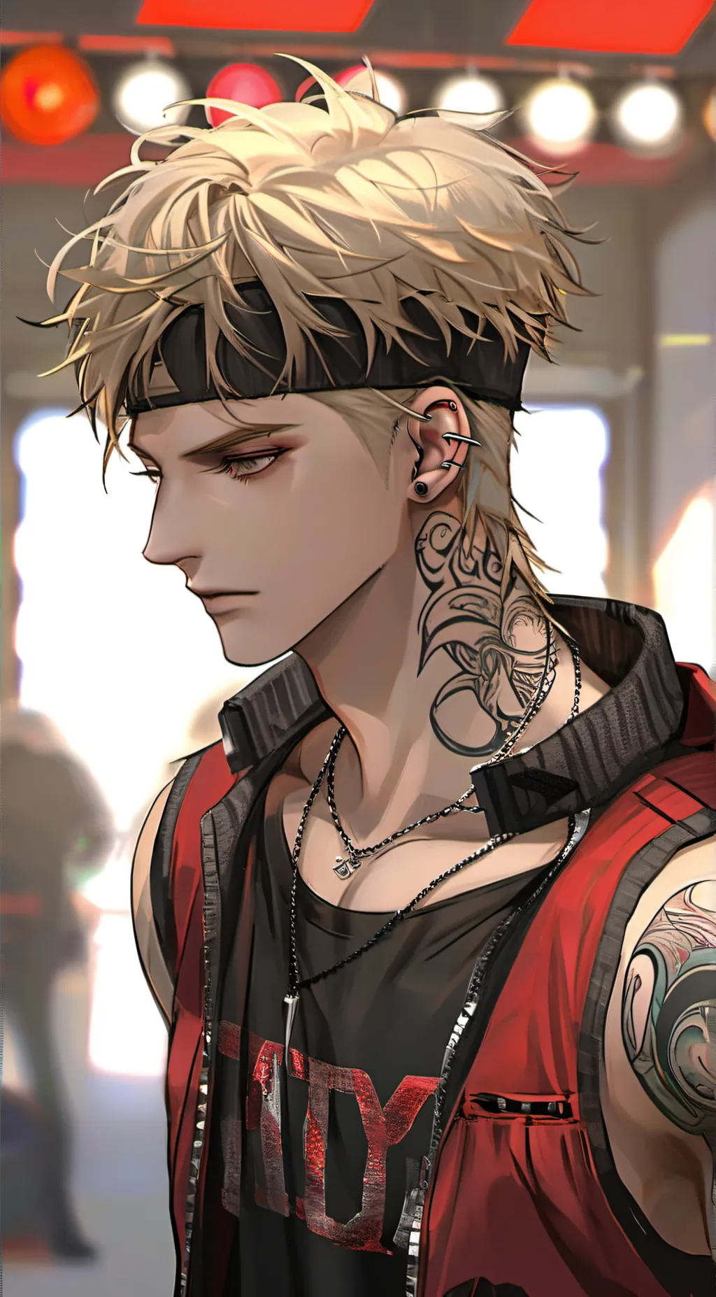 ai character: Aksel background