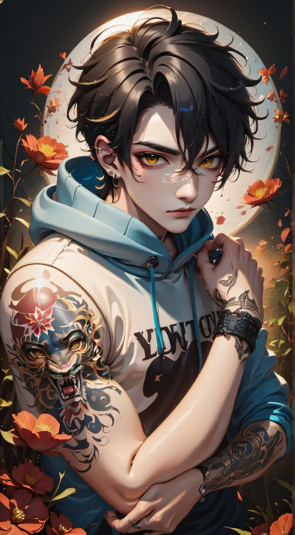 ai character: micheal background