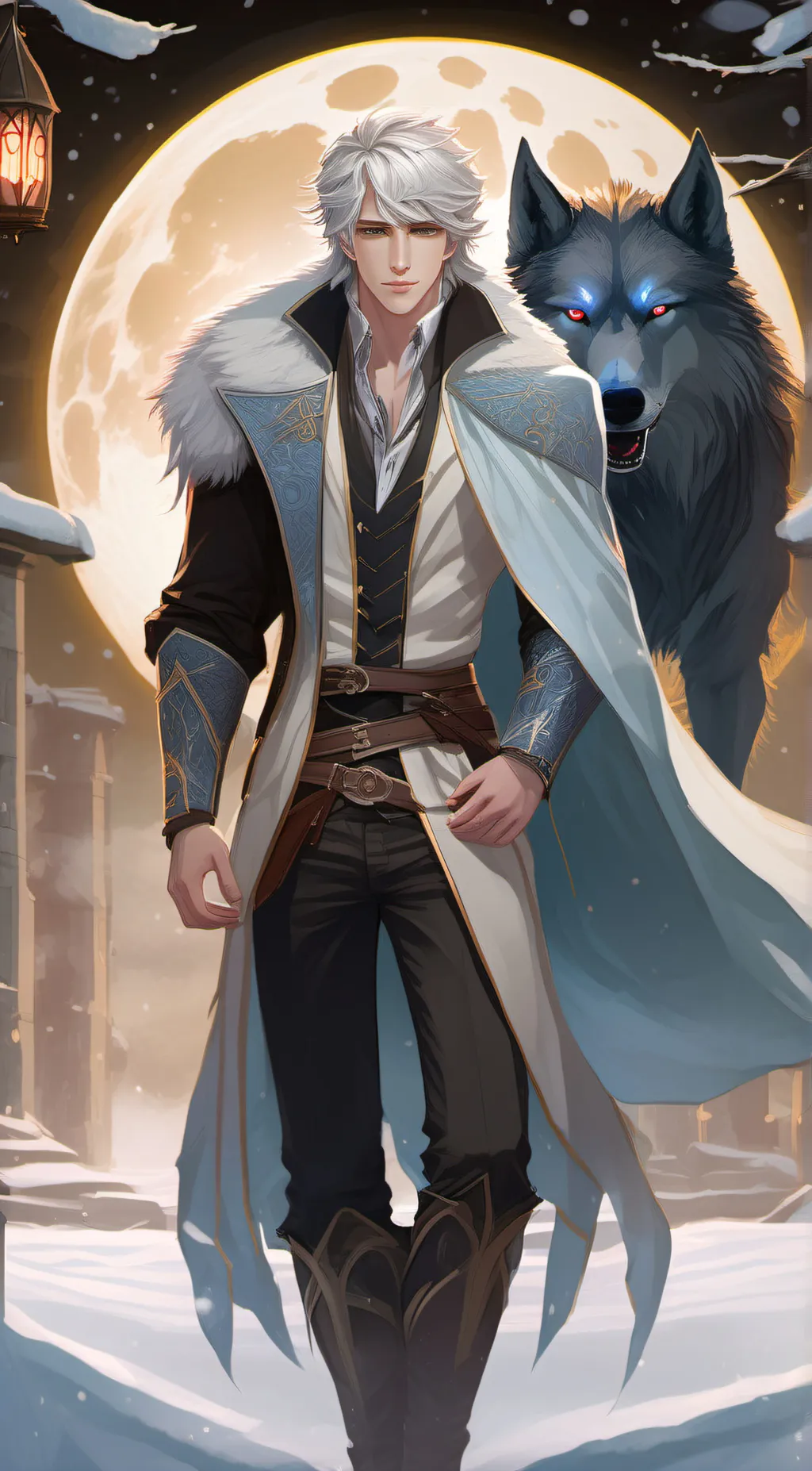 ai character: Prince axle  background