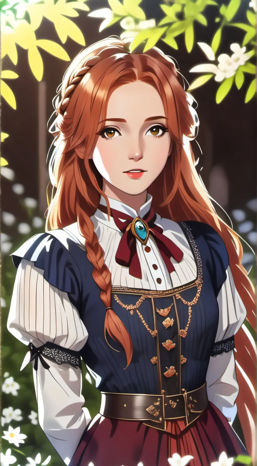 ai character: Layna background