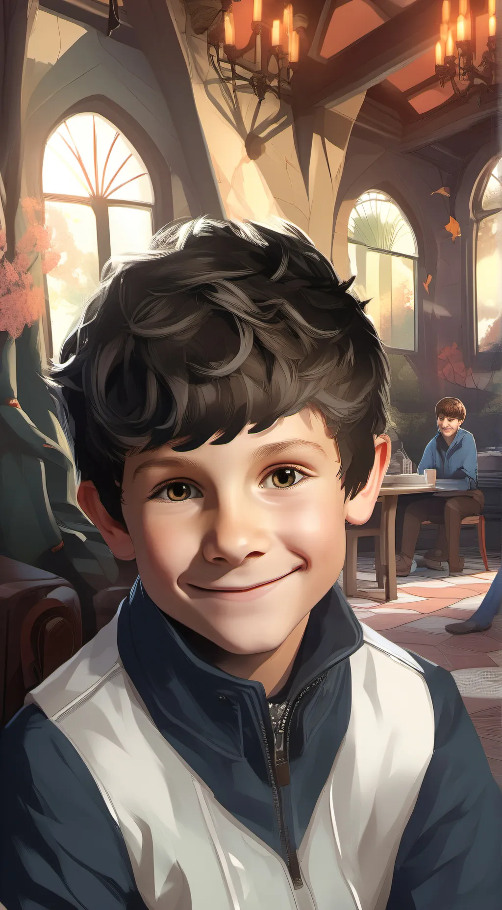 ai character: Jacob  background