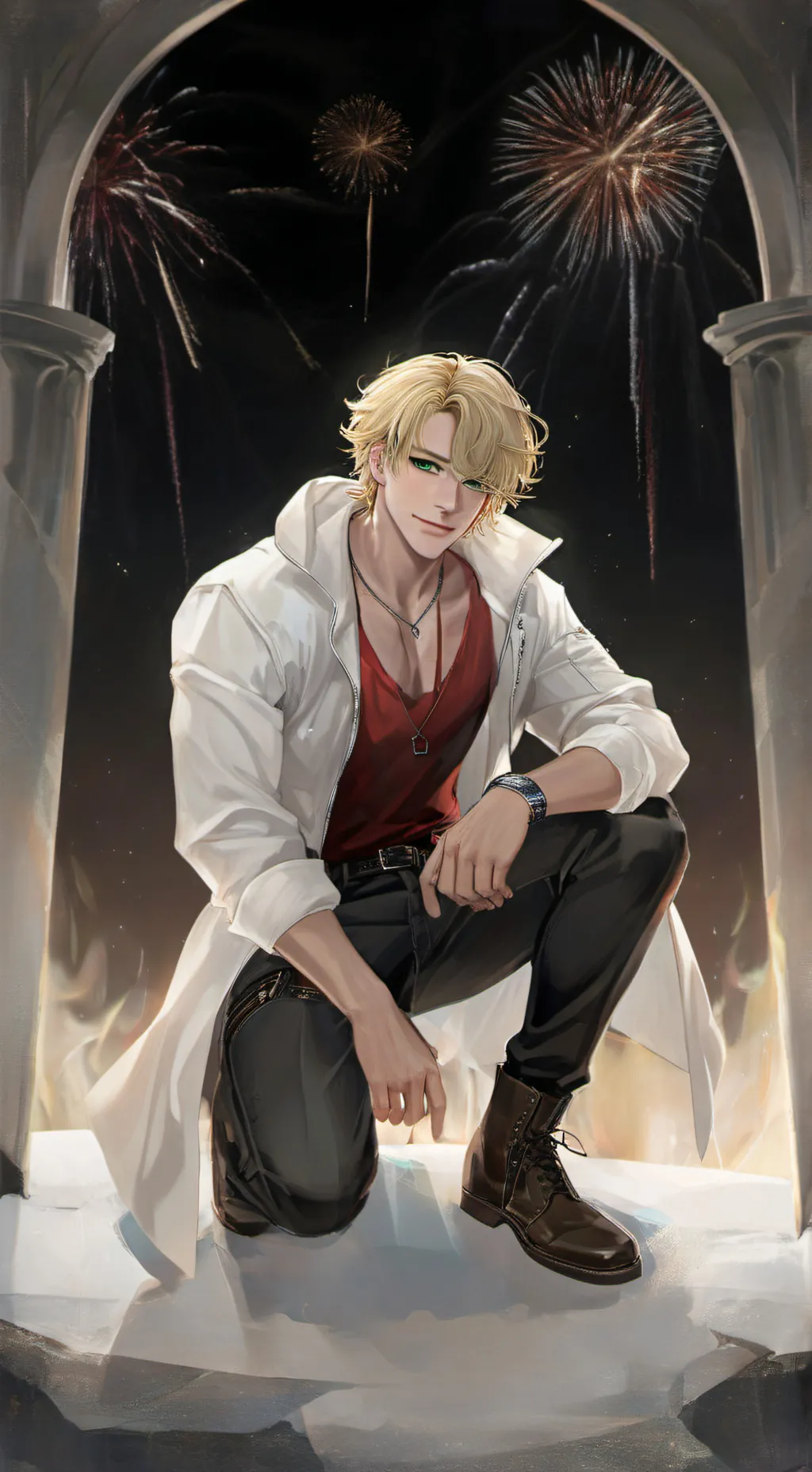 ai character: Johnson Cardinal background