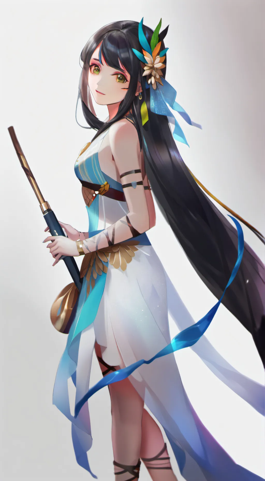 ai character: yes girl background