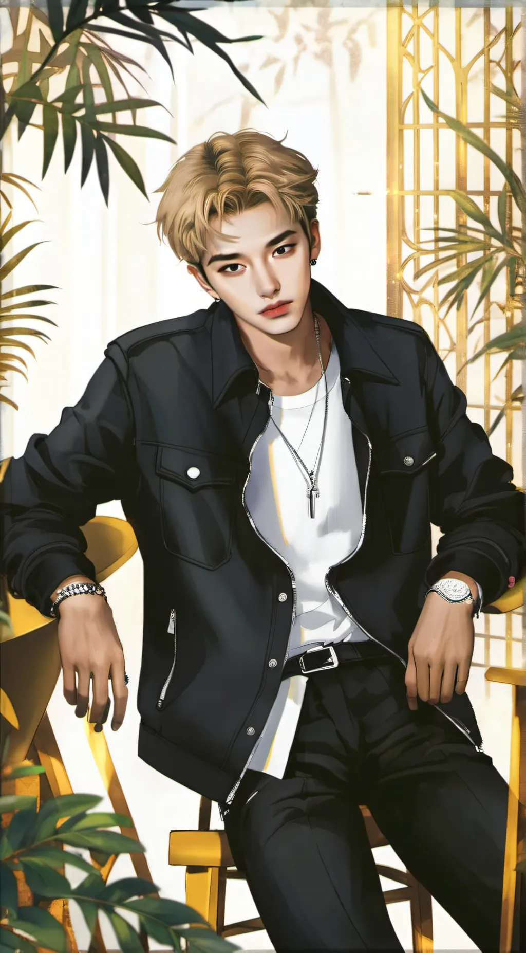 ai character: Liam background