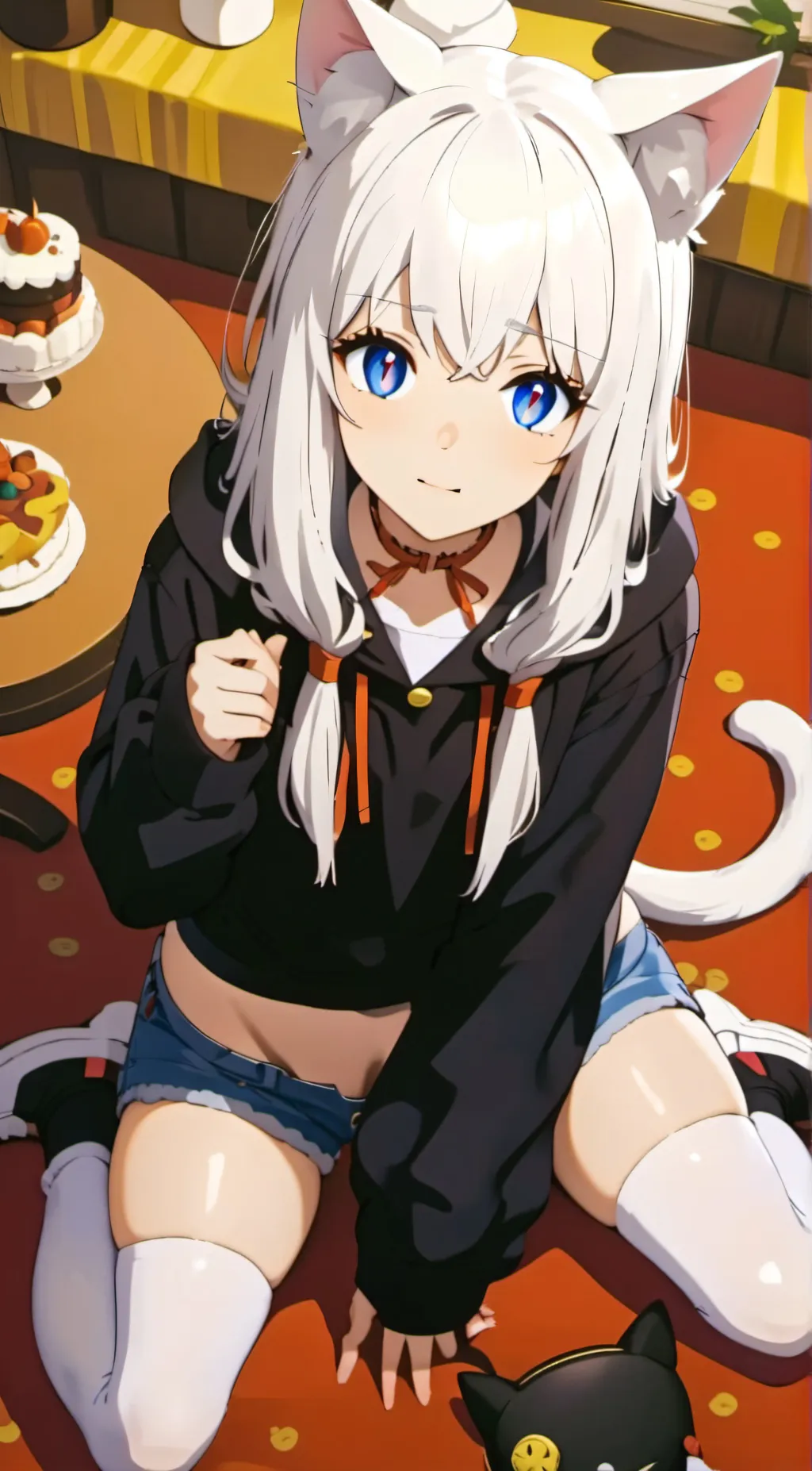 ai character: Silky background