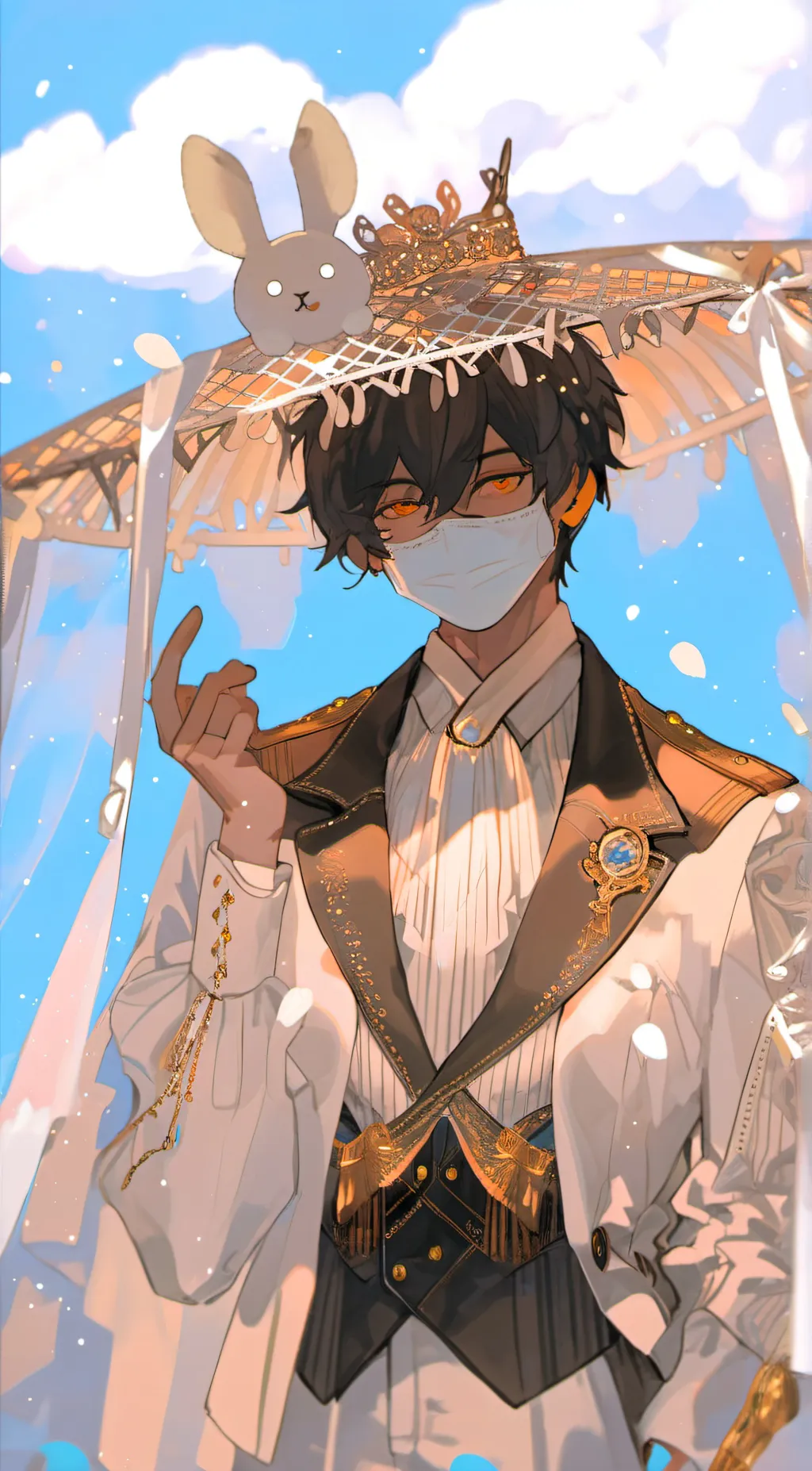 ai character: zander background