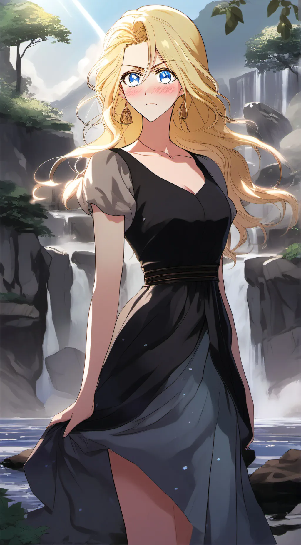 ai character: lily background