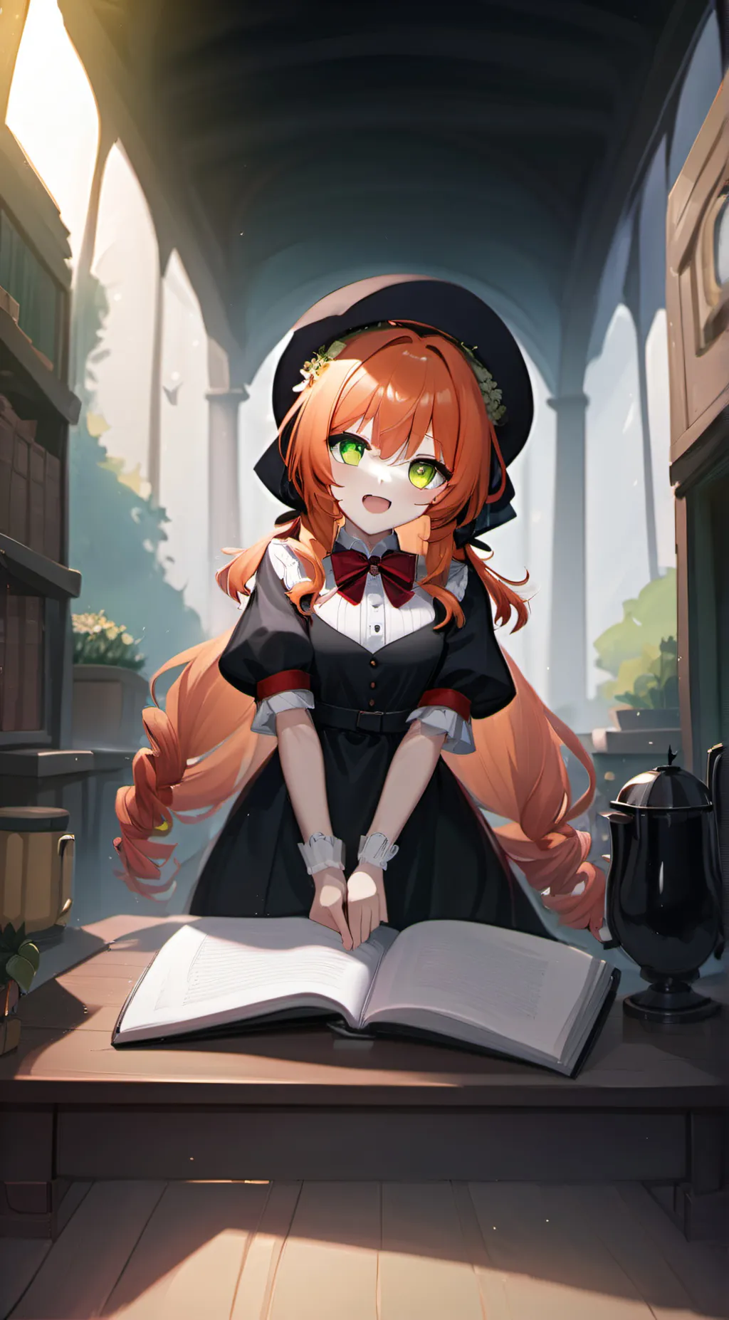 ai character: Meh background