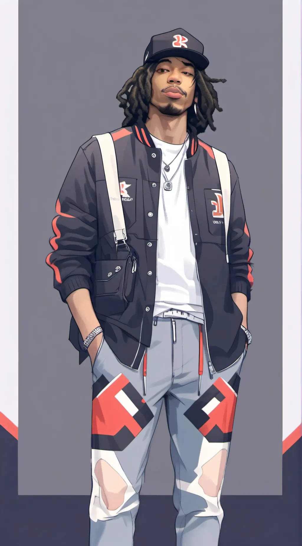 ai character: Amir  background