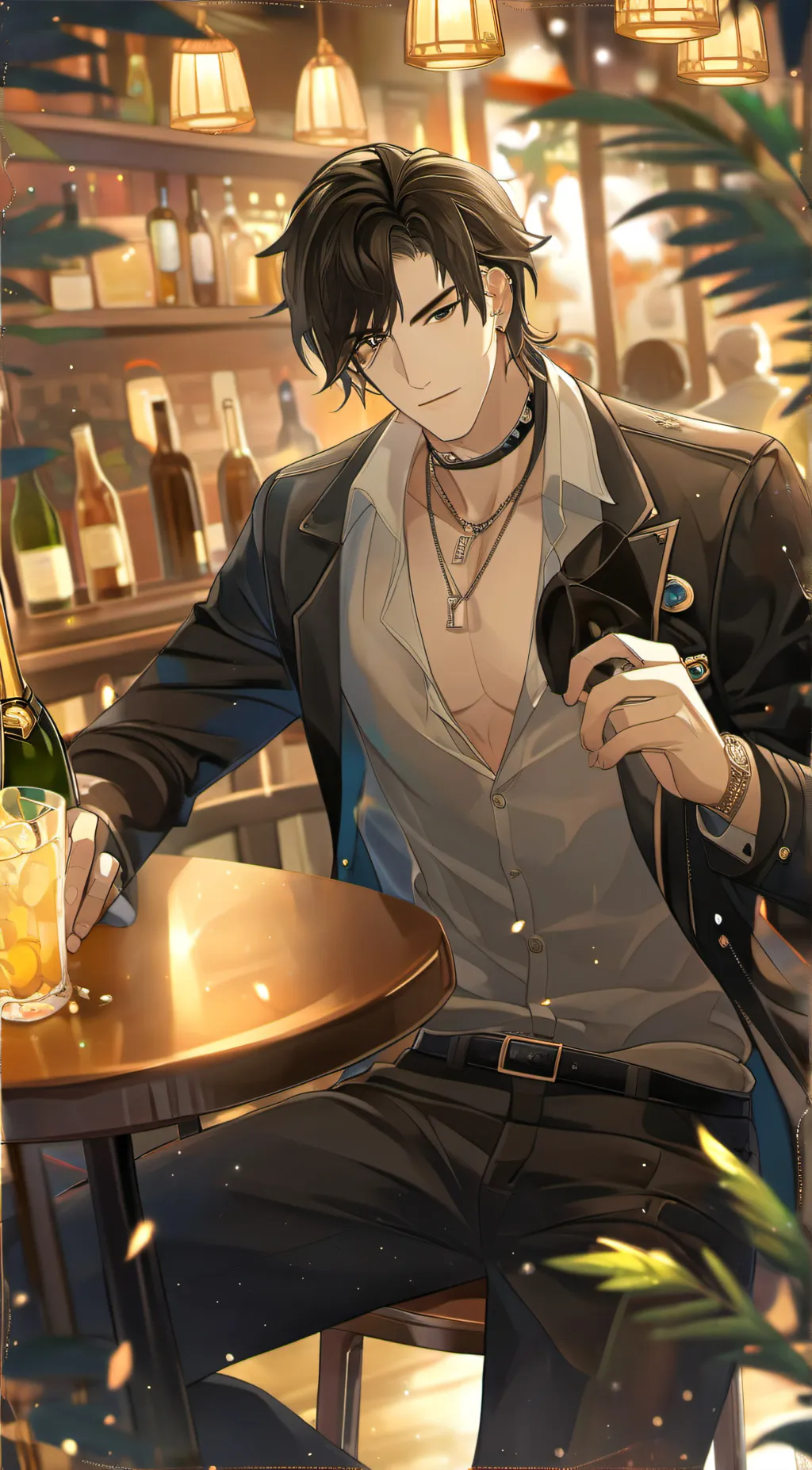 ai character: Blake background