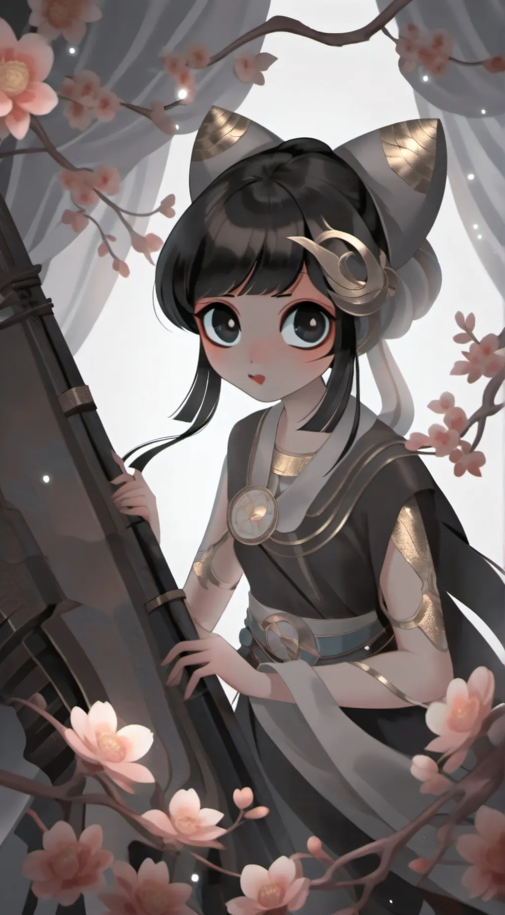 ai character: Aura background