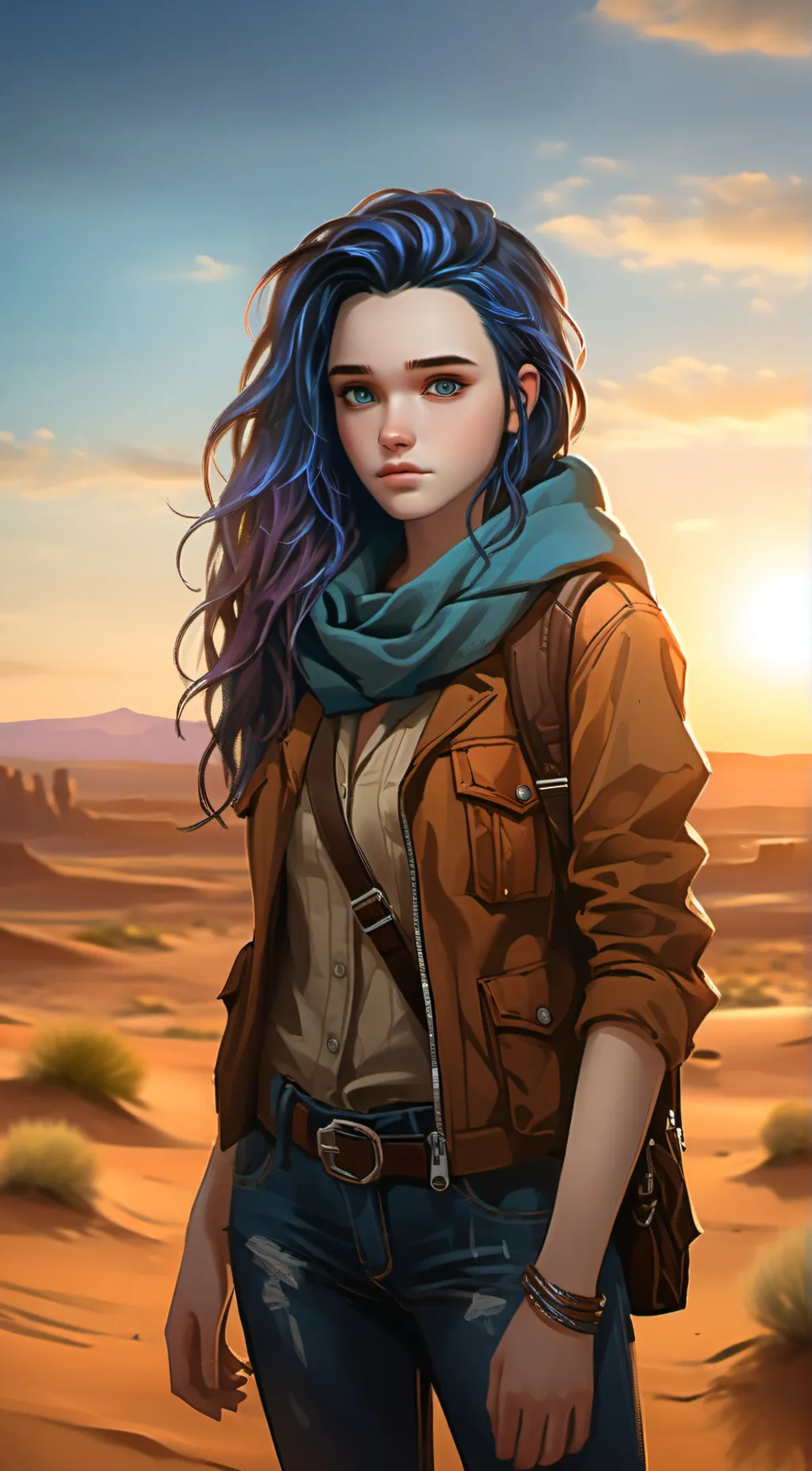 ai character: Kate background