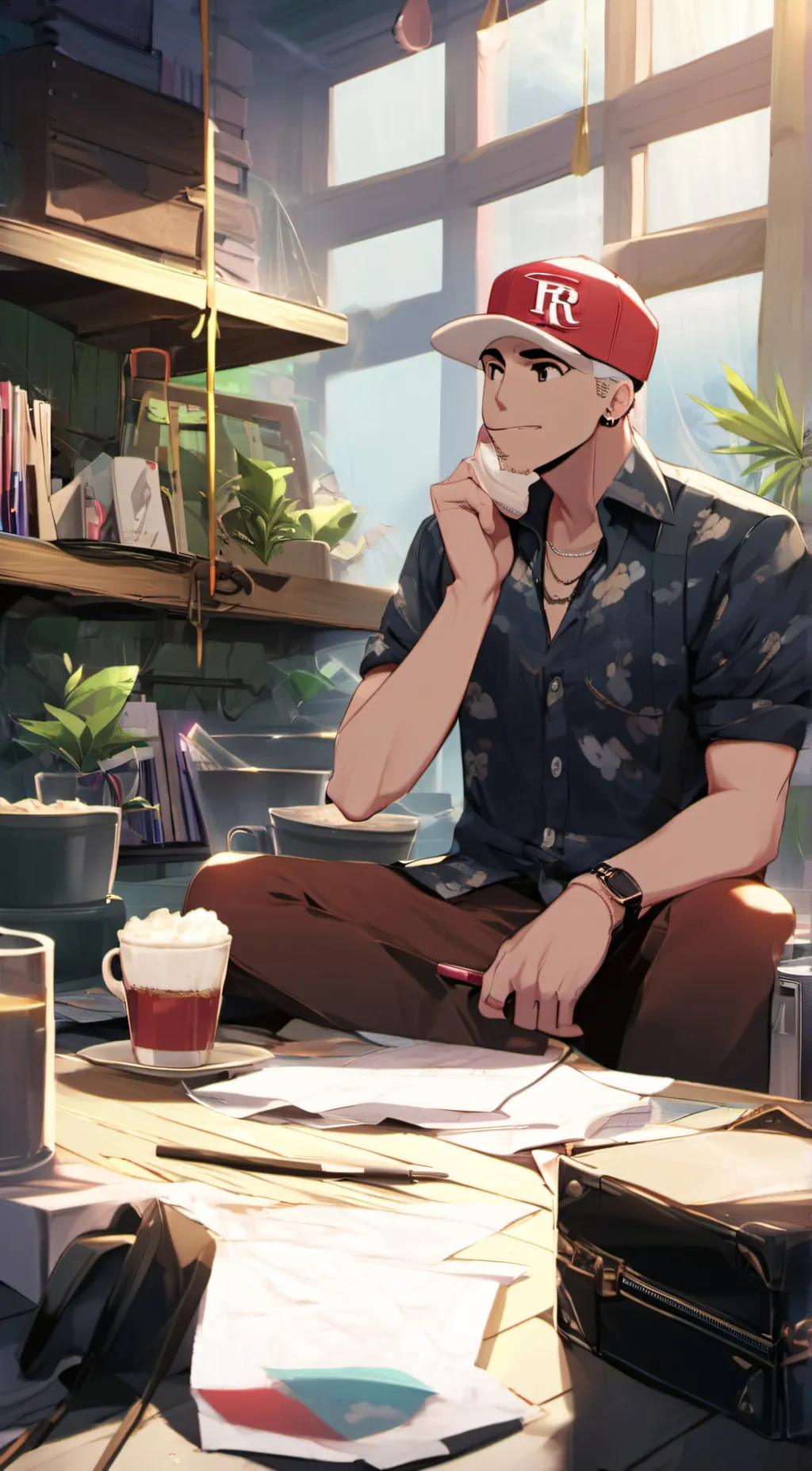 ai character: *+jackson*+ background