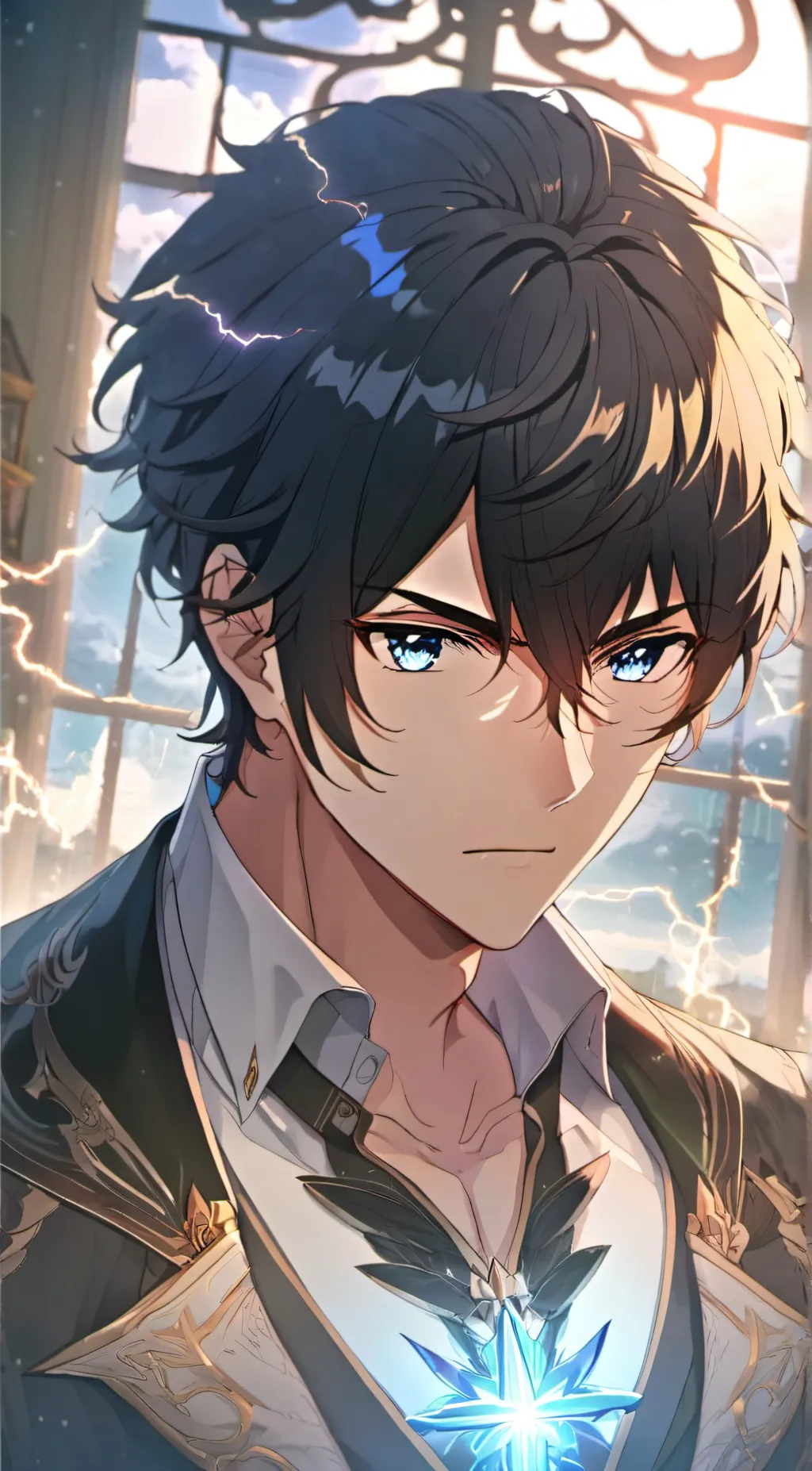 ai character: Raiden background