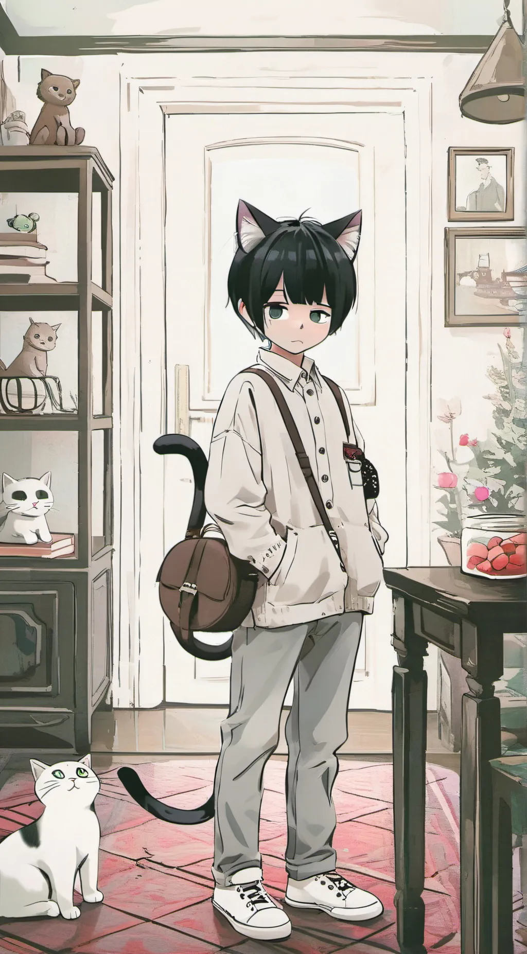 ai character: Abre background