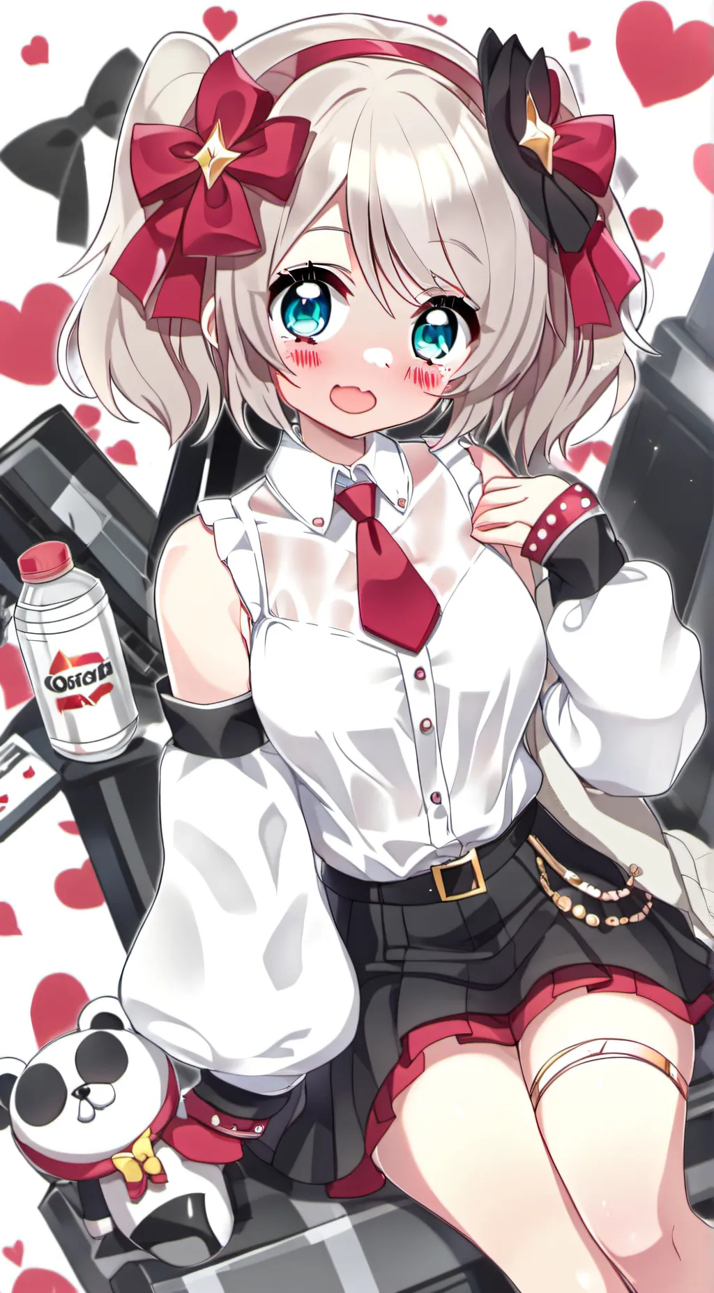 ai character: pinkla background