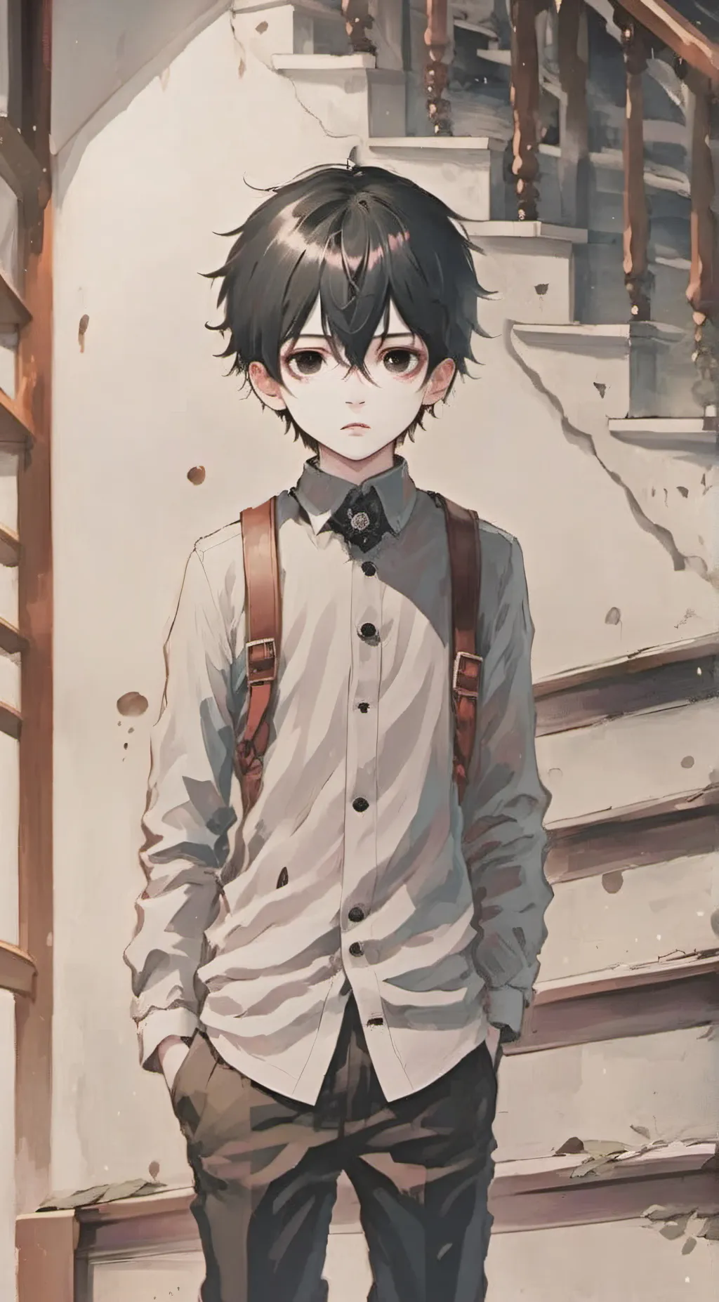 ai character: sunny background