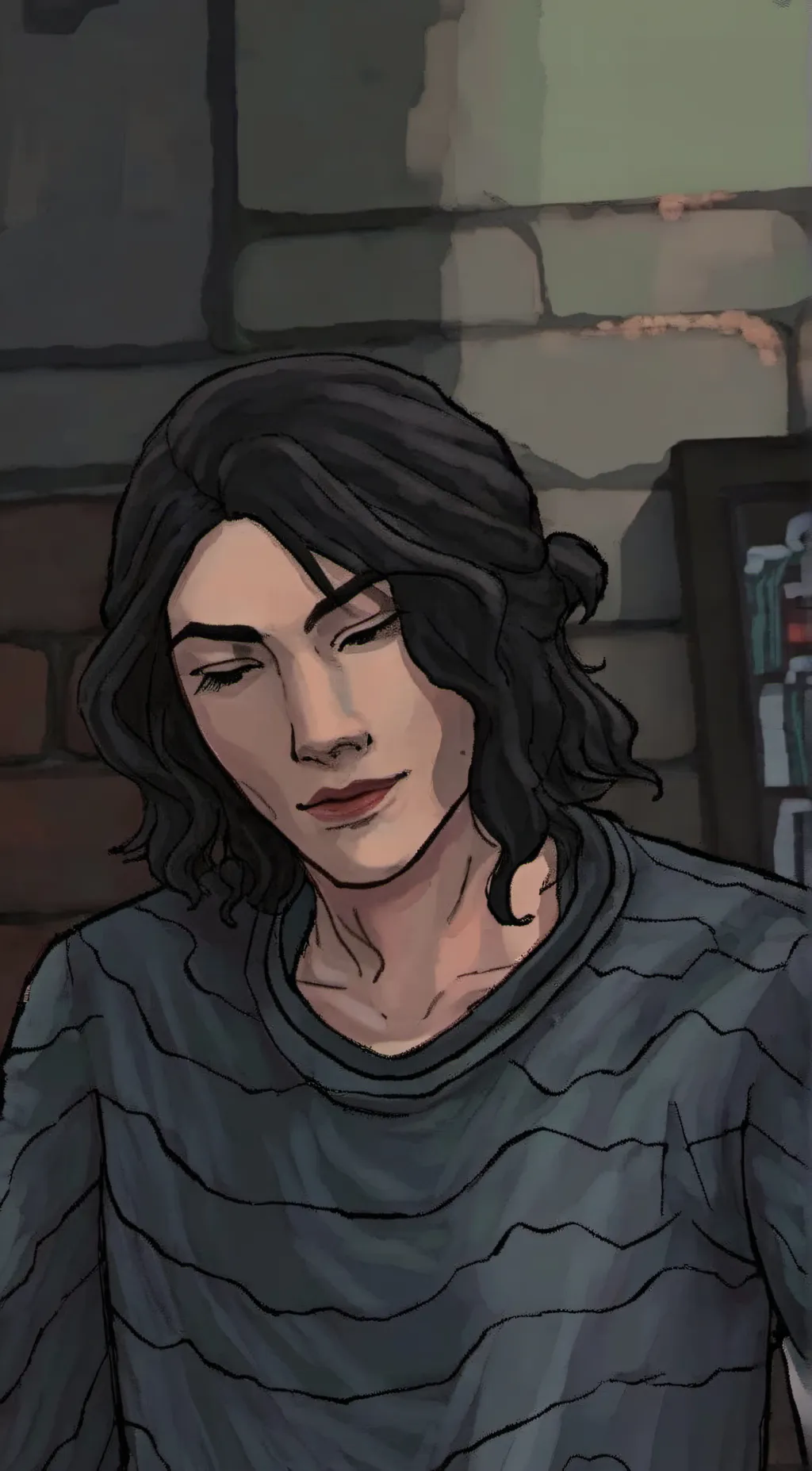 ai character: Sirius Black  background