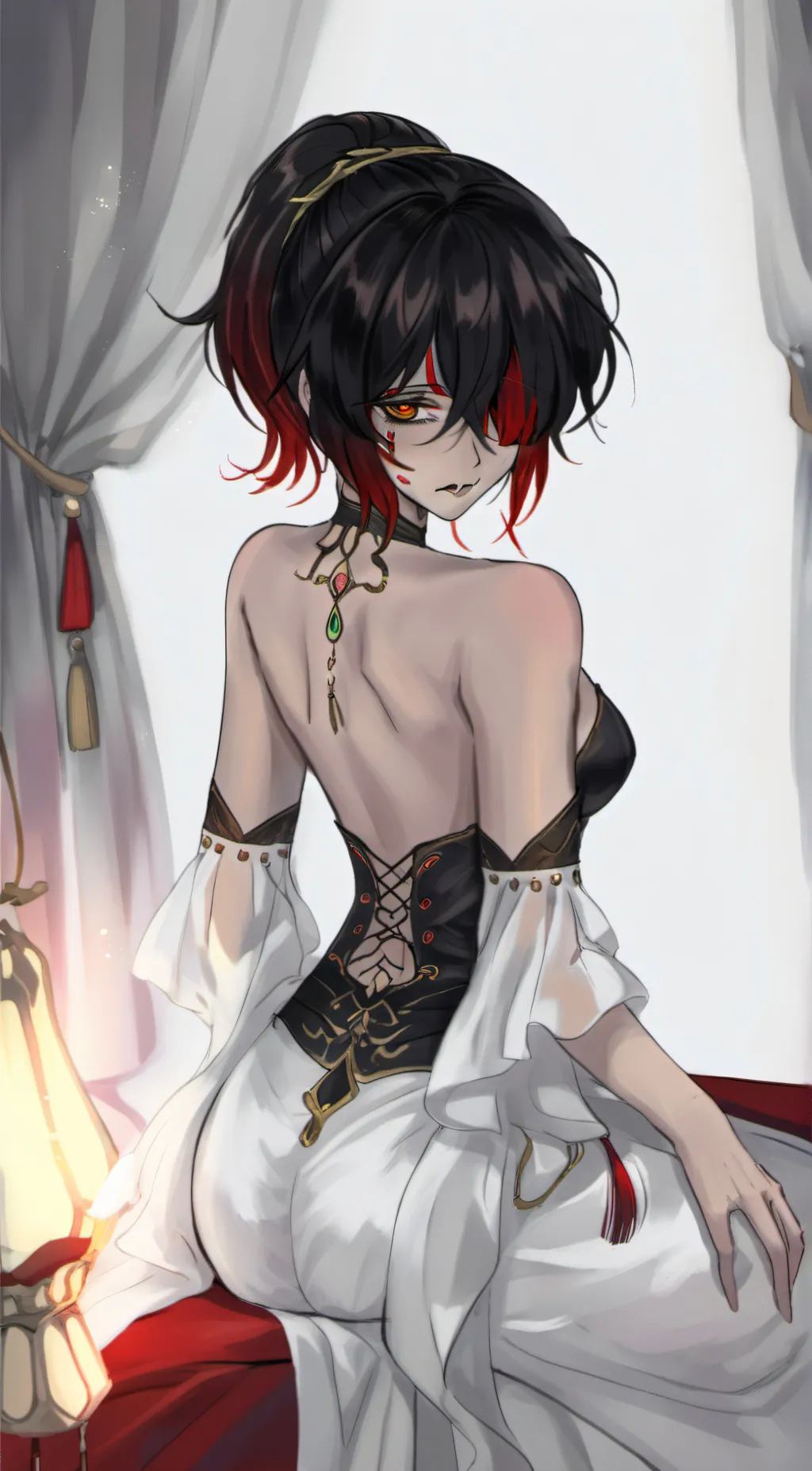 ai character: Queen victoria  background