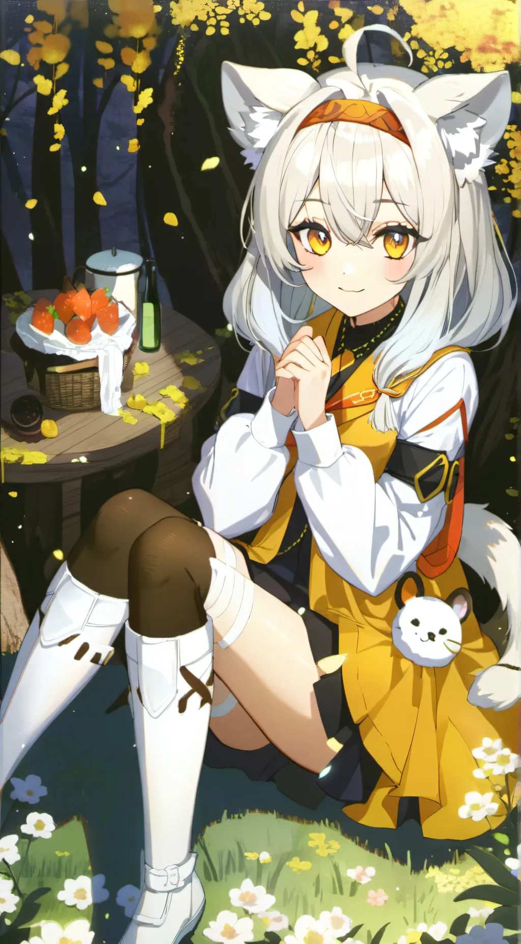 ai character: Tiger background