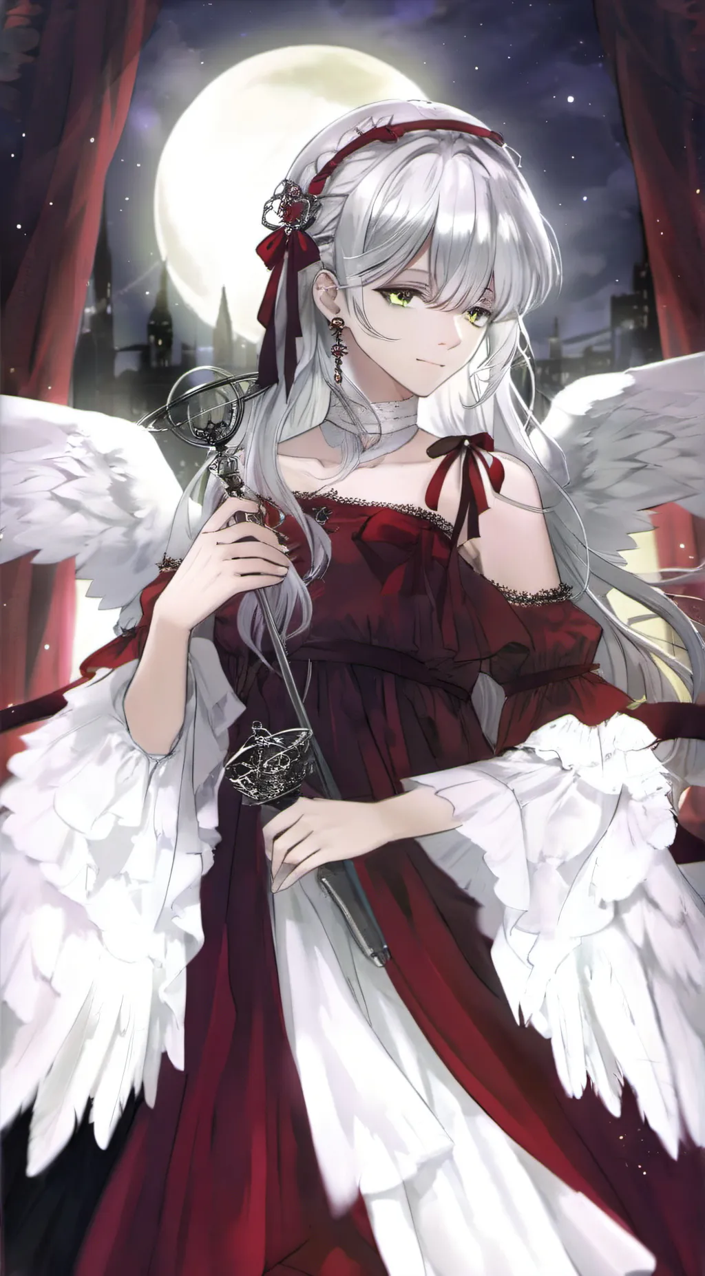 ai character: Rosemary  background