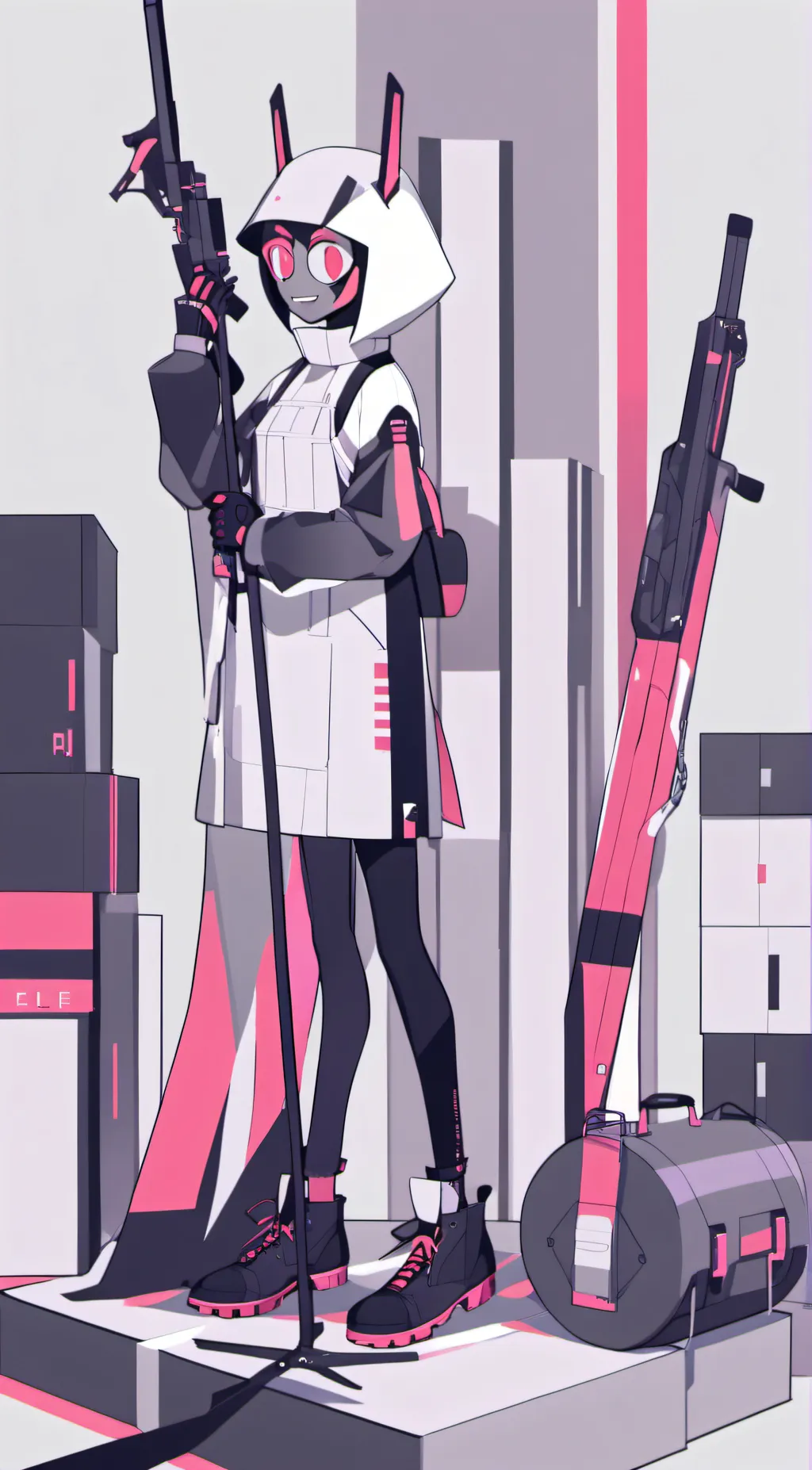 ai character: sara  background