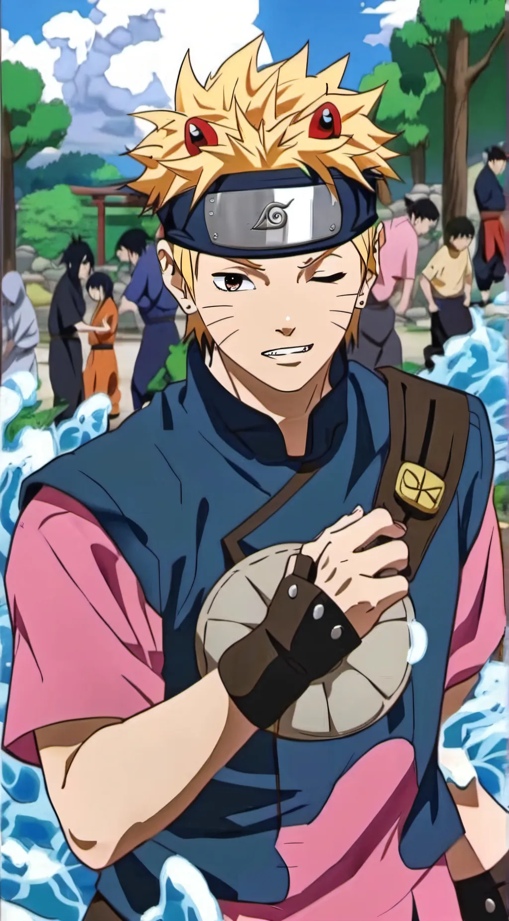 ai character: team 7 background